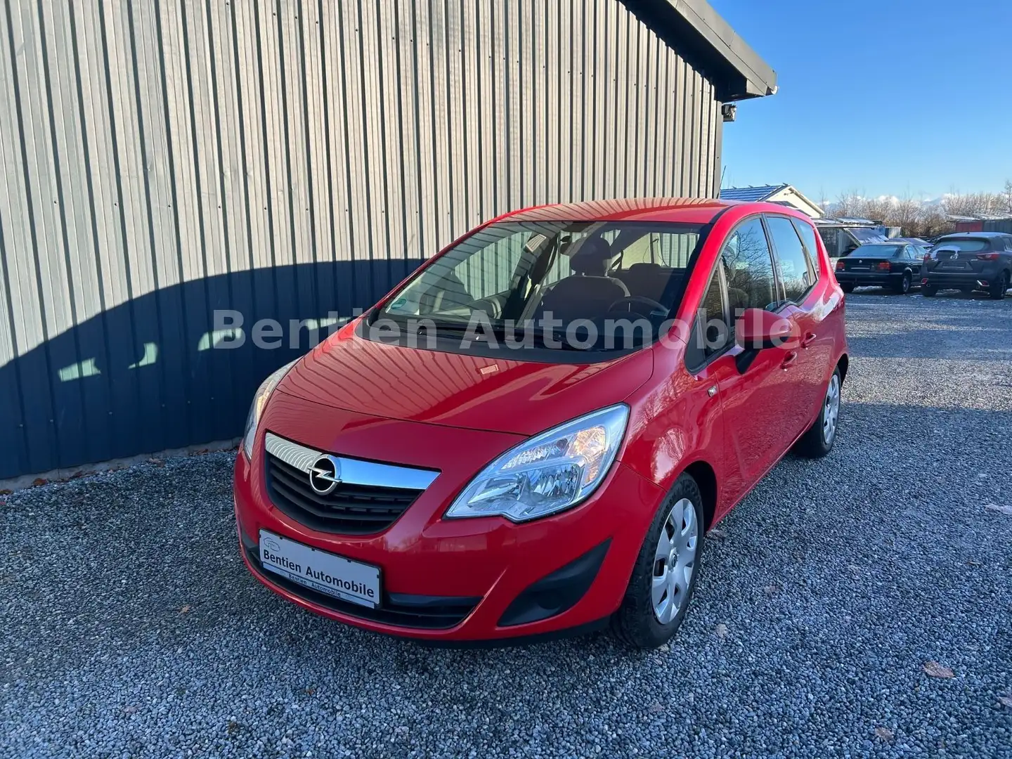 Opel Meriva B Edition, 1-Hand, Klima Rot - 2
