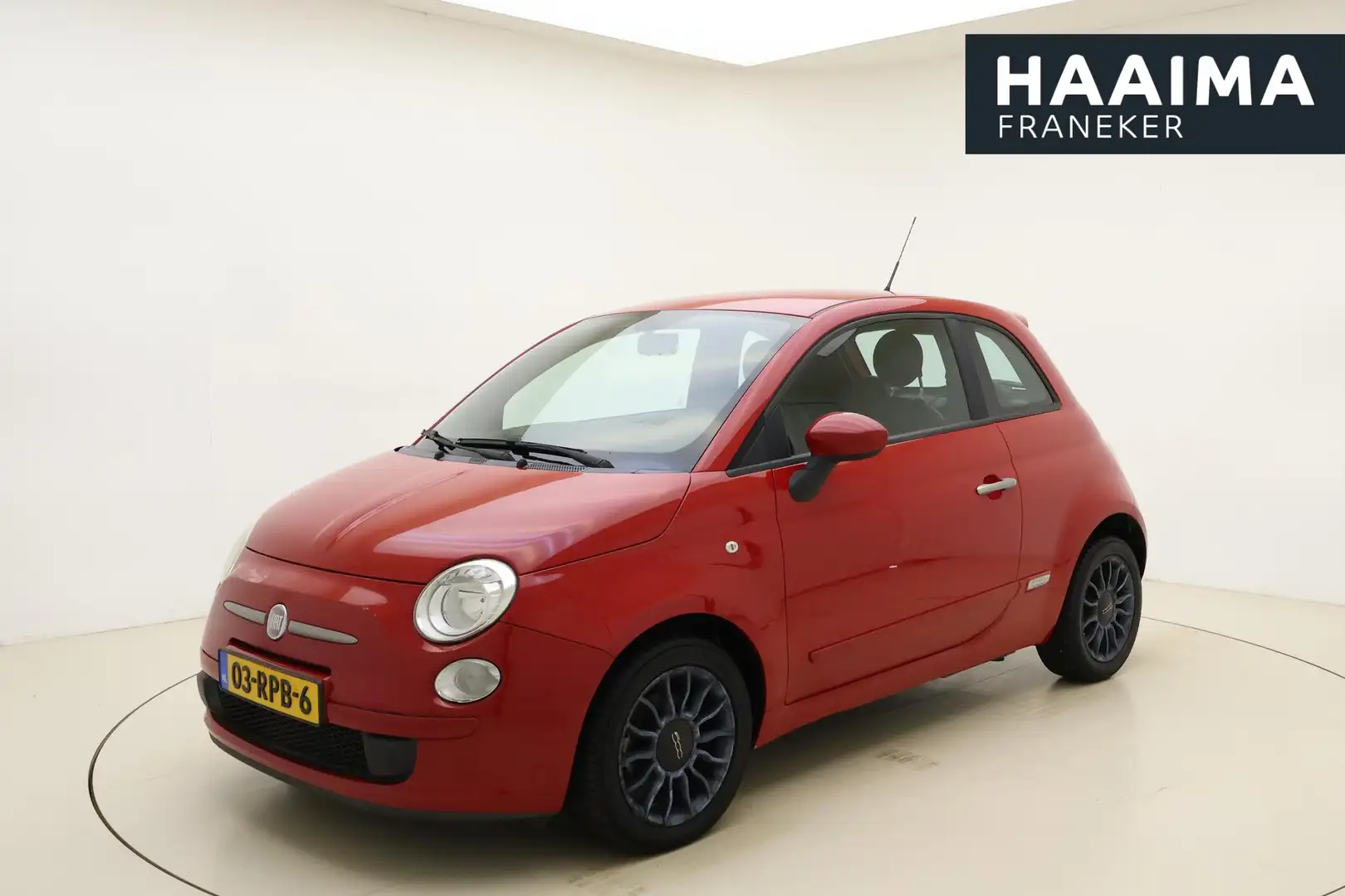 Fiat 500 0.9 TwinAir 86pk | Airco | Lichtmetalen Velgen | C Rouge - 1