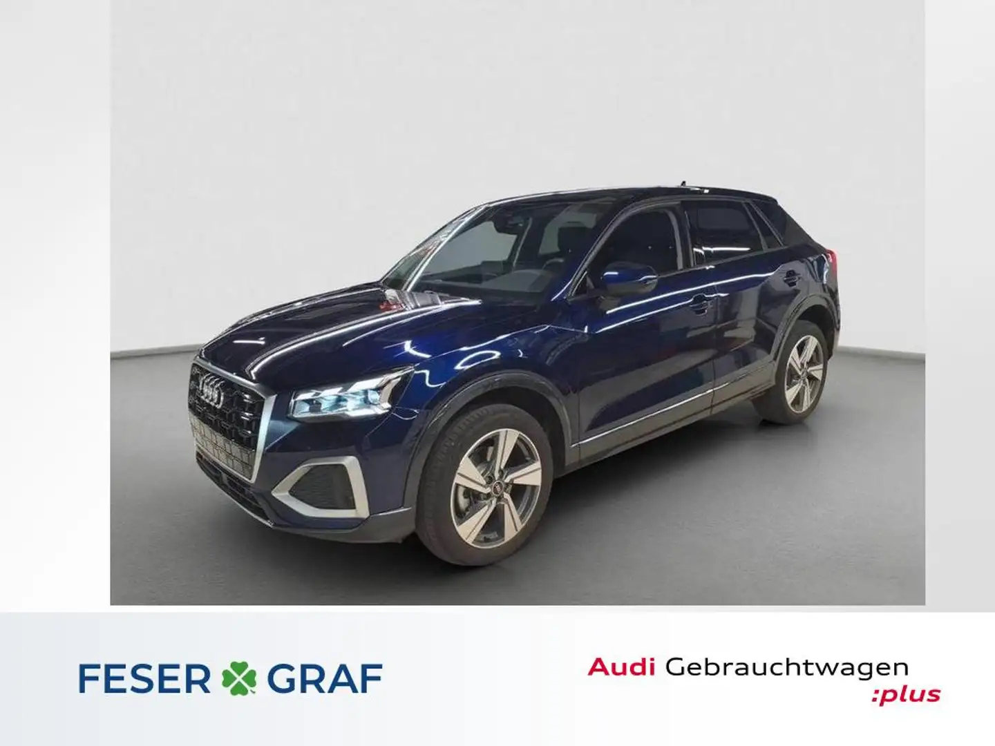 Audi Q2 40 TFSI qu-AHK-Pano-Stdhzg-Matrix-Sonos Blau - 1
