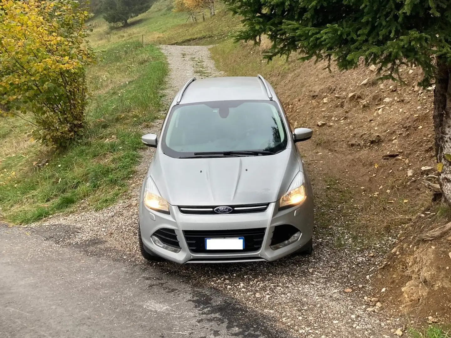 Ford Kuga Kuga II 2013 2.0 tdci Titanium 4wd s Grijs - 2