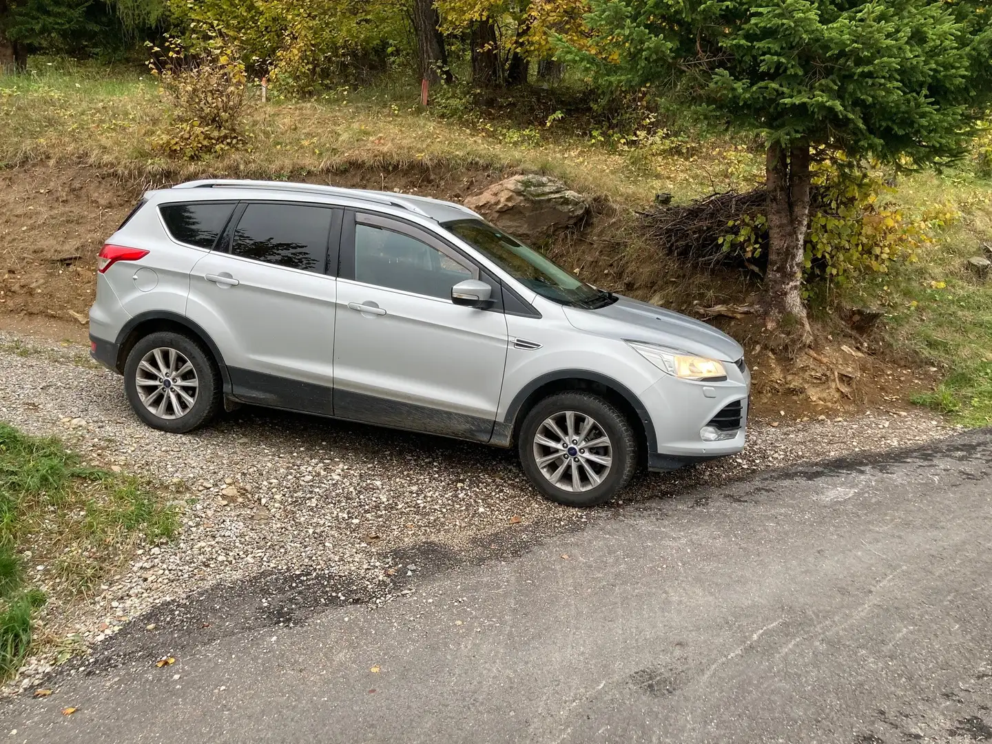 Ford Kuga Kuga II 2013 2.0 tdci Titanium 4wd s Grijs - 1