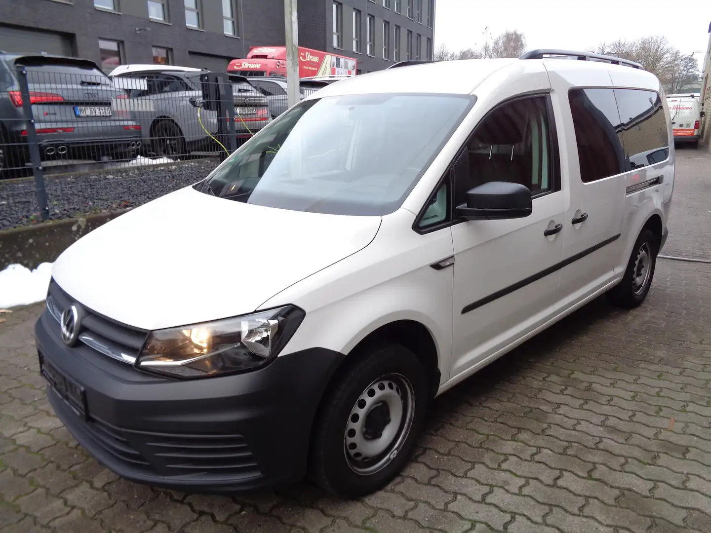 Volkswagen Caddy Maxi 2.0 TDI, DSG, Klimatr., PDC, SHZ Weiß - 2