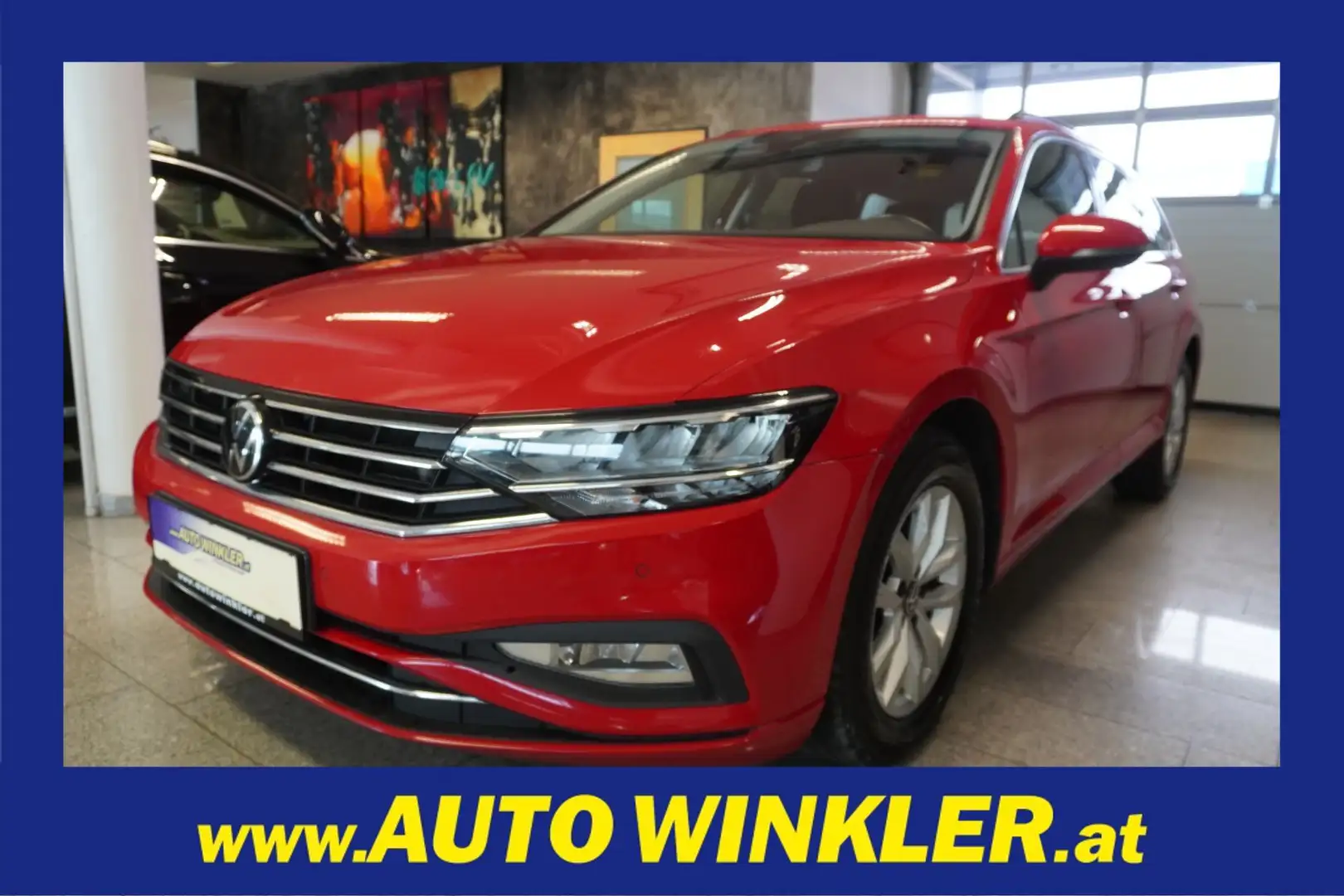 Volkswagen Passat Variant Business 2,0 SCR TDI DSG Virtual/Navi/LED/Premium Rouge - 1