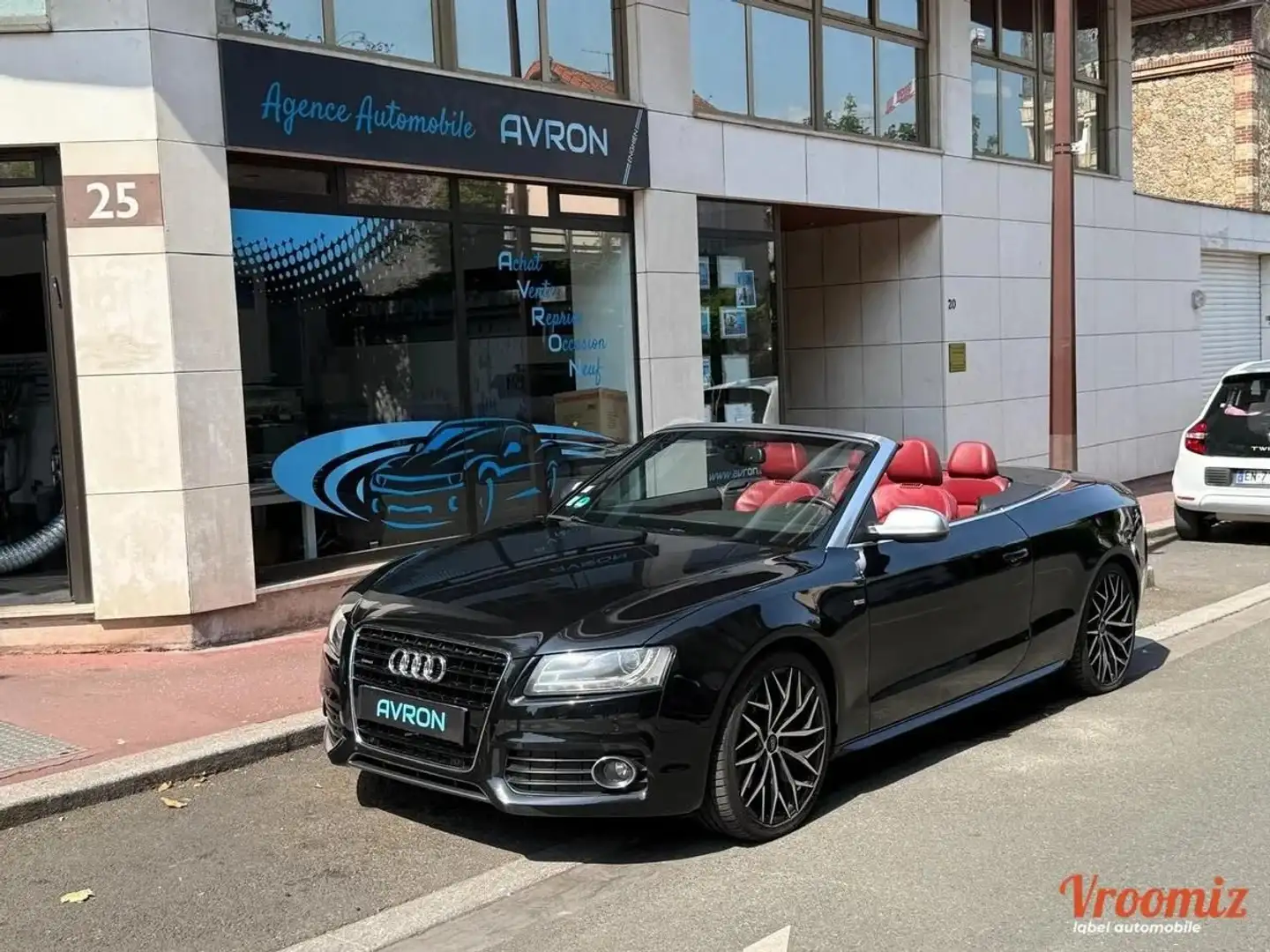 Audi A5 CABRIOLET 3.0 TDI 240 S-LINE QUATTRO S-TRONIC BVA Noir - 1