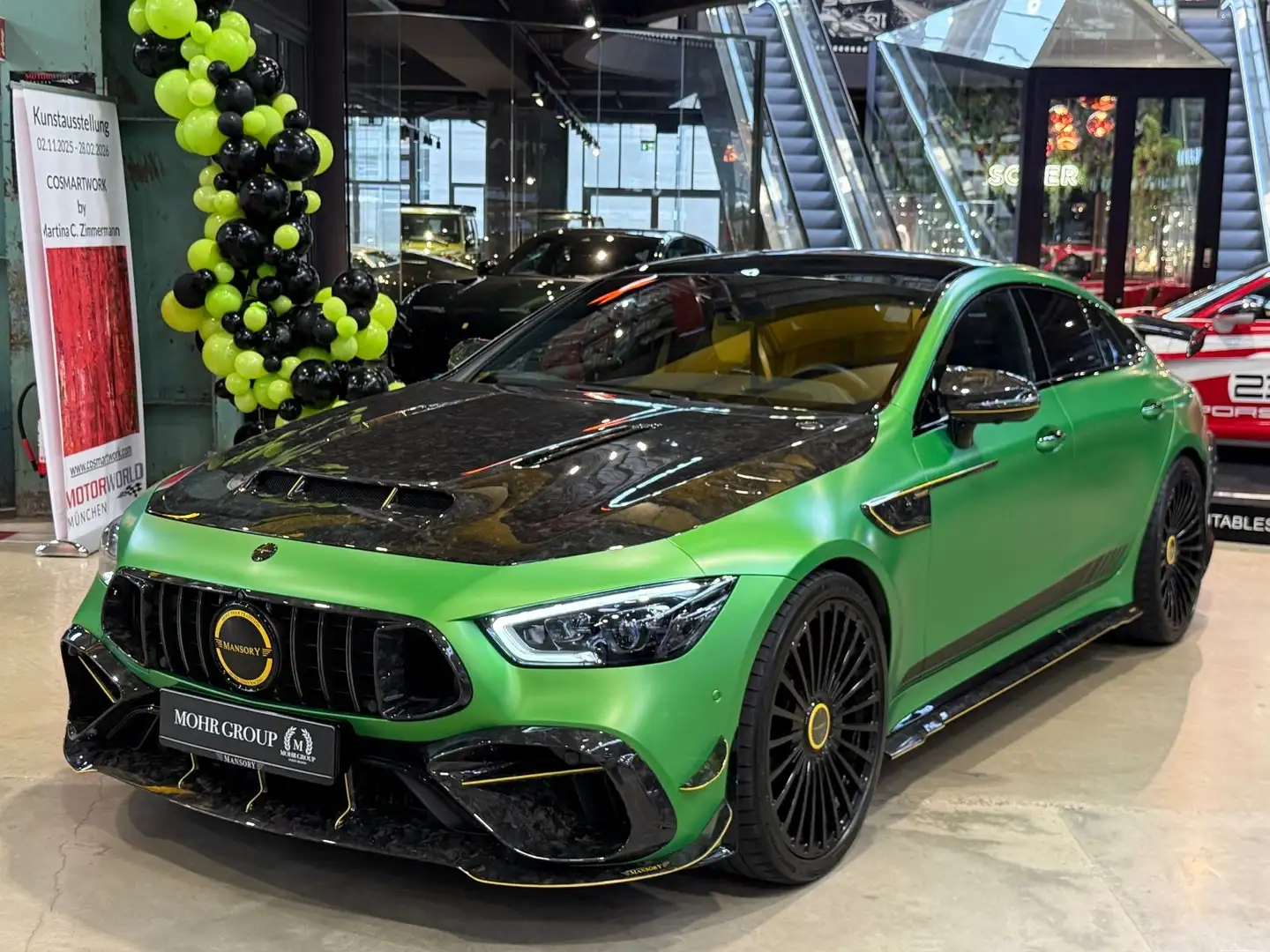 Mercedes-Benz AMG GT MANSORY 63 S E Performance Grün - 2