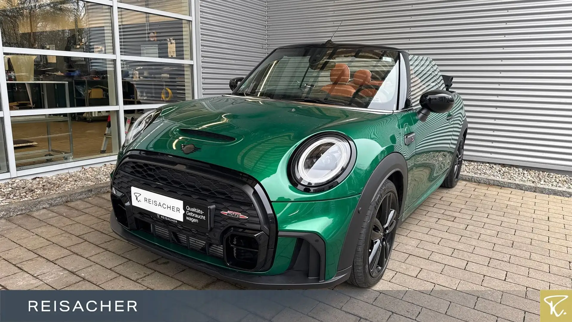 MINI Cooper S Cabrio John Cooper Works Navi RüKa HUD Grün - 1