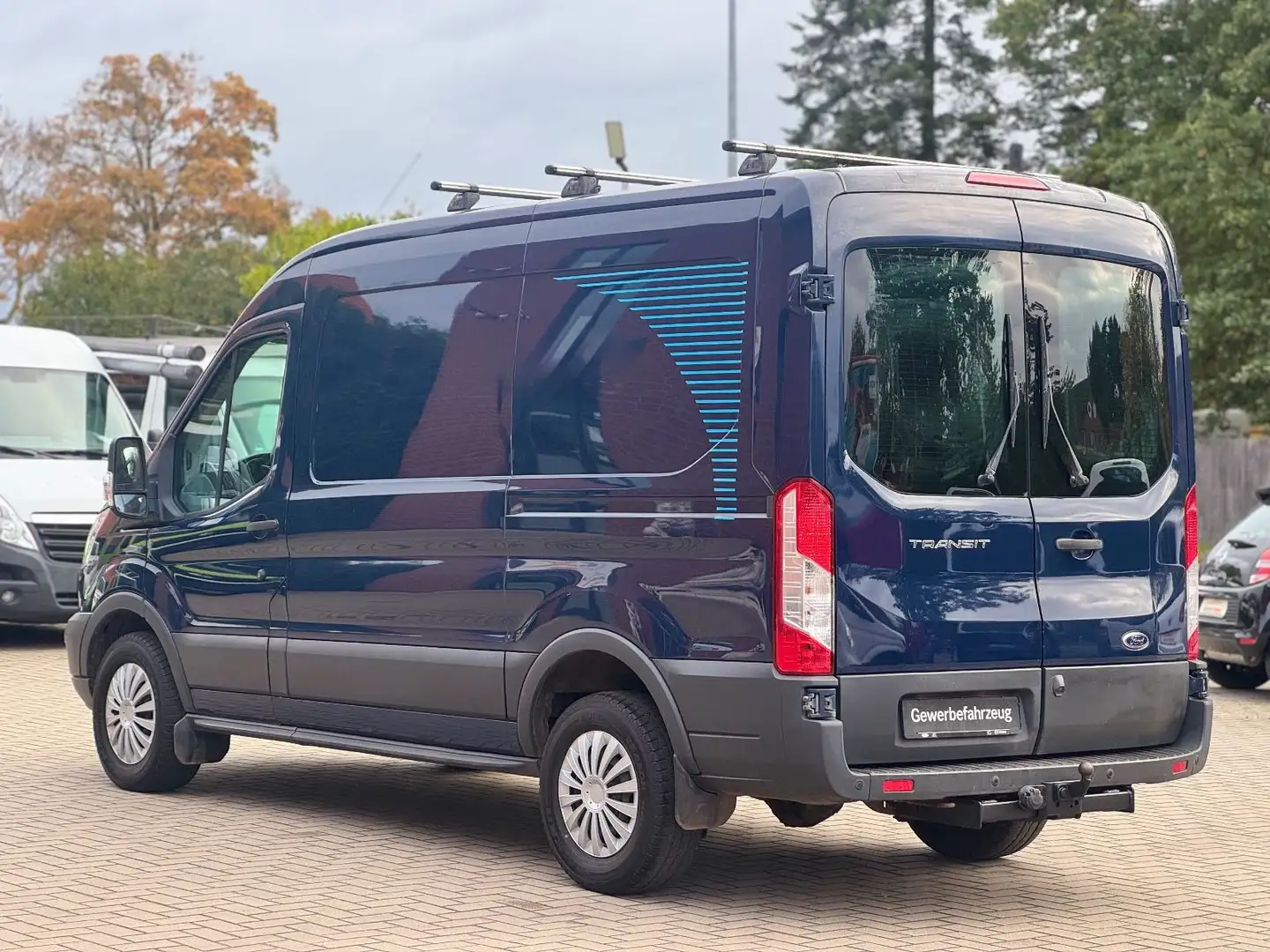 Ford Transit Kasten 350 L2 Trend*KLIMA*R.-KAMERA*AHK* Bleu - 2
