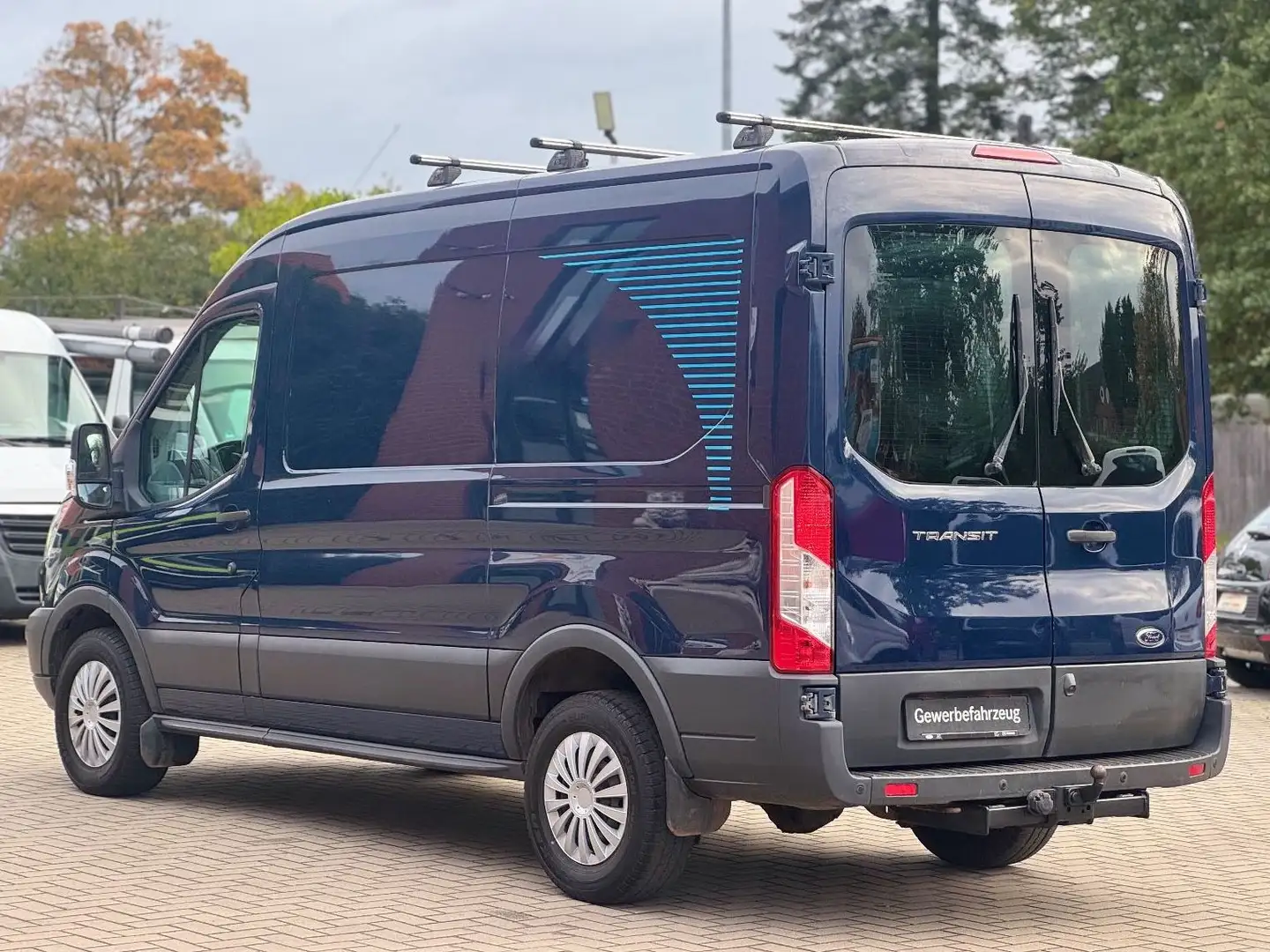 Ford Transit Kasten 350 L2 Trend*KLIMA*R.-KAMERA*AHK* Blau - 2