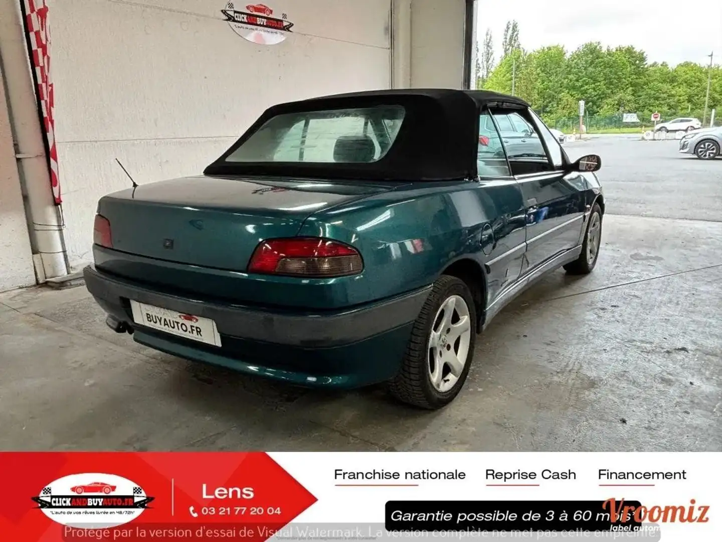 Peugeot 306 PHASE 1 1.8 100CV // CAPOTE MANUELLE / SIEGES CHAUFFANTS / OLD SCHOOL Grün - 2
