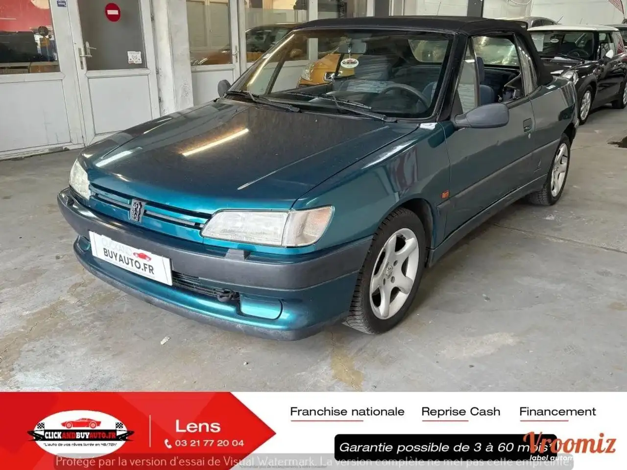 Peugeot 306 PHASE 1 1.8 100CV / CAPOTE MANUELLE / SI