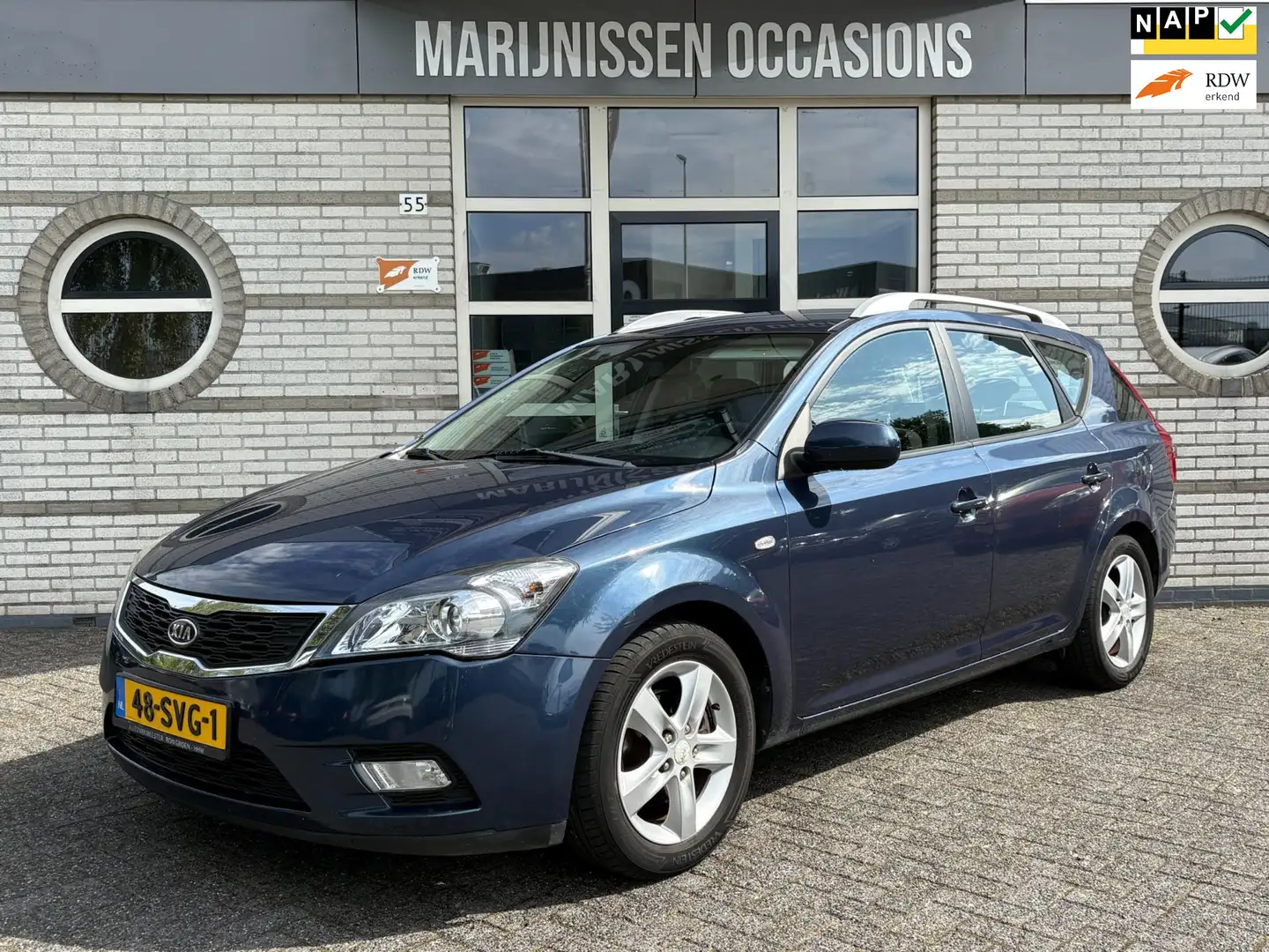 Kia Ceed / cee'd Sporty Wagon 1.4 CVVT |Navi,Camera,Airco| Blu/Azzurro - 1