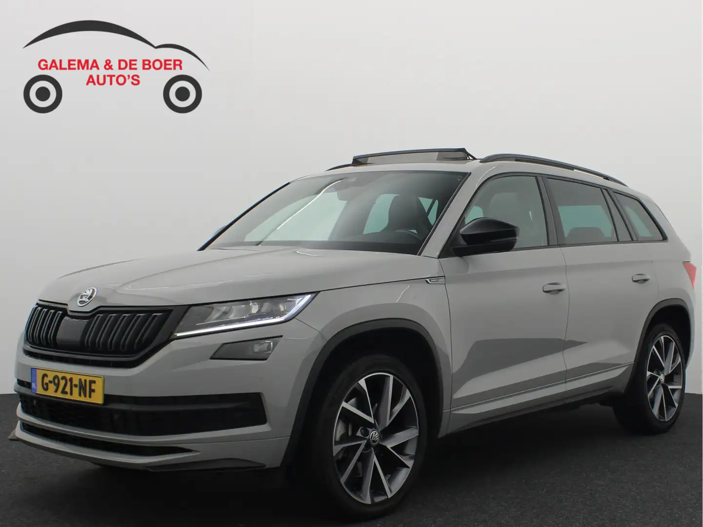 Skoda Kodiaq 2.0 TSI 4x4 Sportline Business TREKHAAK / PANORAMA Szary - 1
