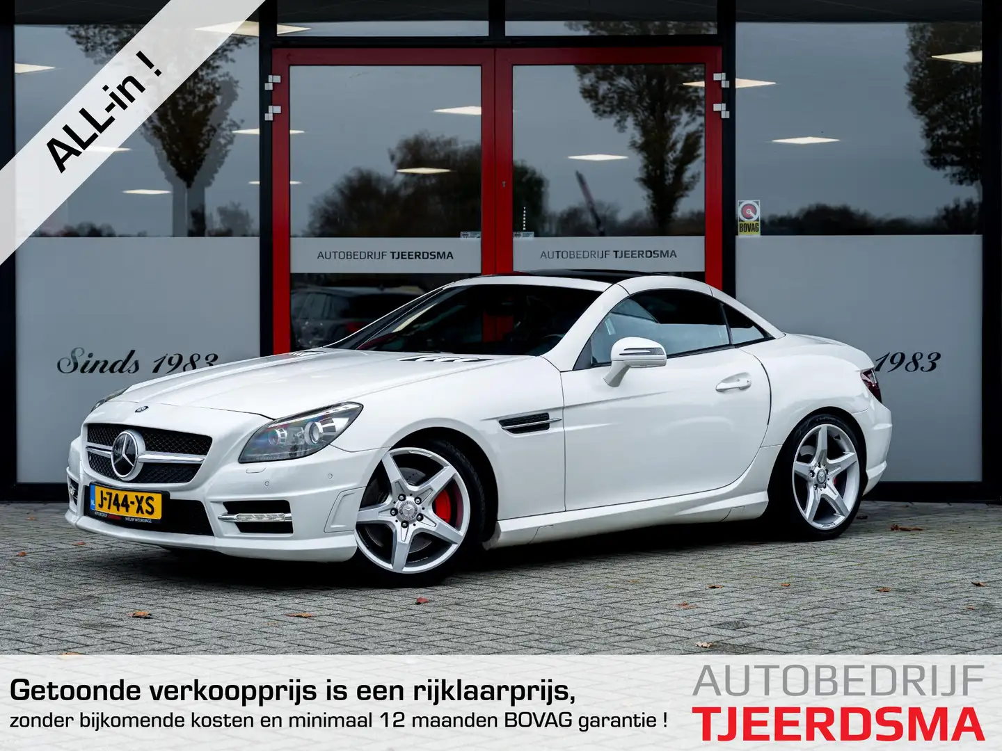 Mercedes-Benz SLK 350 Edition 1 AMG | Magic Sky Control | Stoelverwarmin Blanc - 1