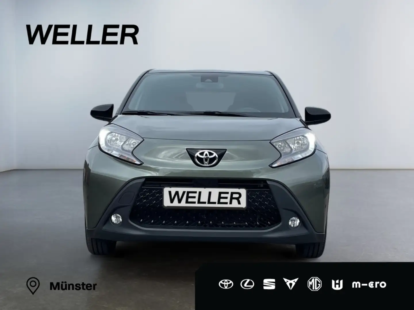 Toyota Aygo X Pulse *ACC*CarPlay*SHZ*Kamera*DAB*Bi-Tone* Grün - 2
