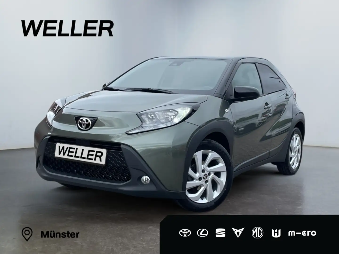 Toyota Aygo X Pulse *ACC*CarPlay*SHZ*Kamera*DAB*Bi-Tone* Grün - 1