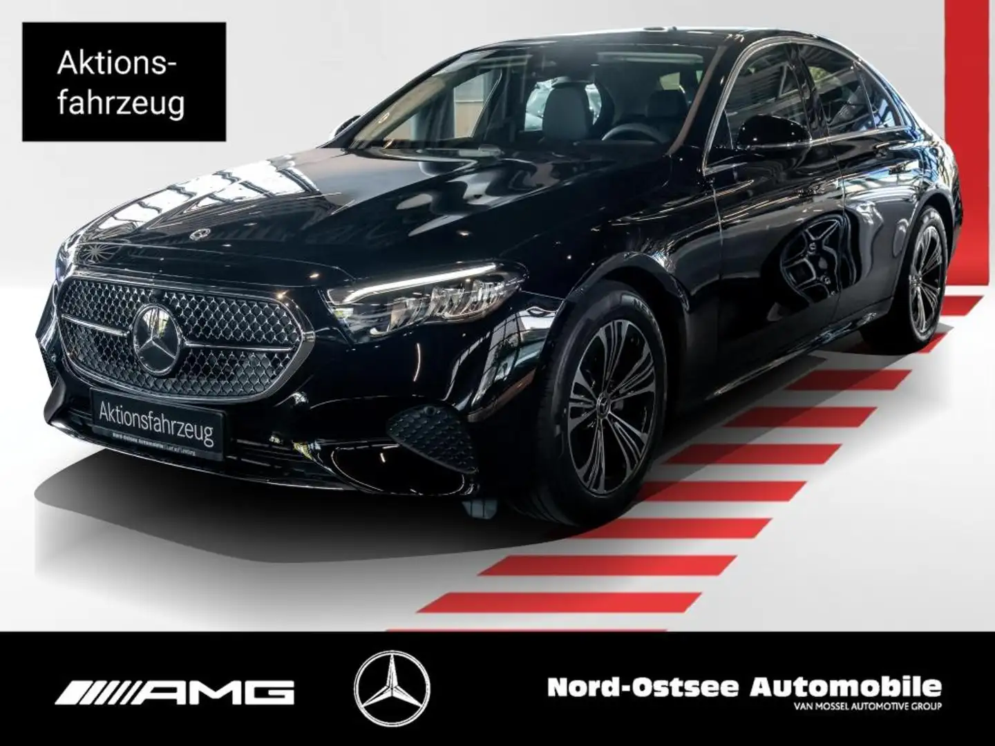 Mercedes-Benz E 200 d  TAXI AVANTGARDE WINTER-PAKET Noir - 1