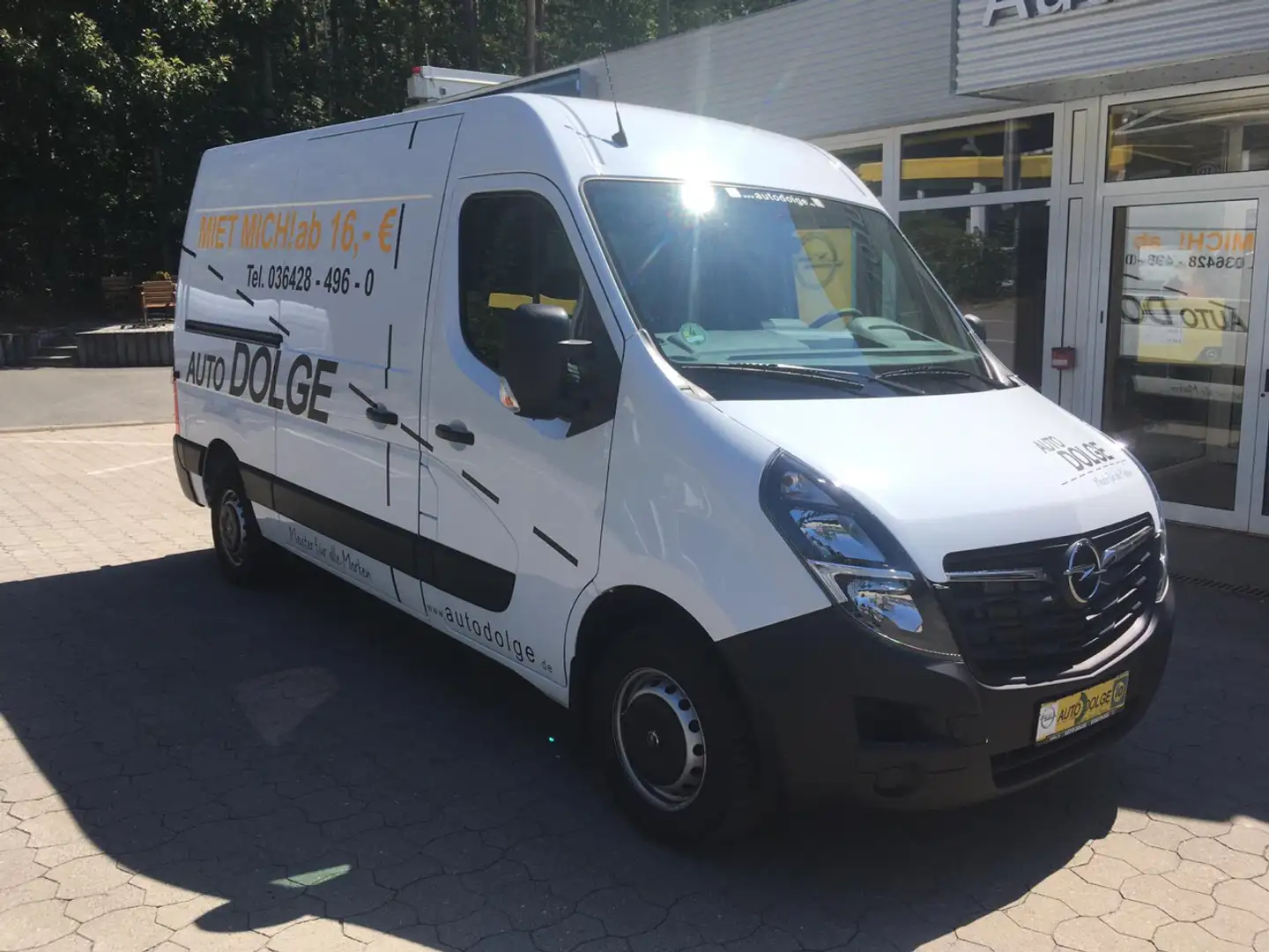 Opel Movano HKa L2H2 3,5t B Kasten/Combi Weiß - 1