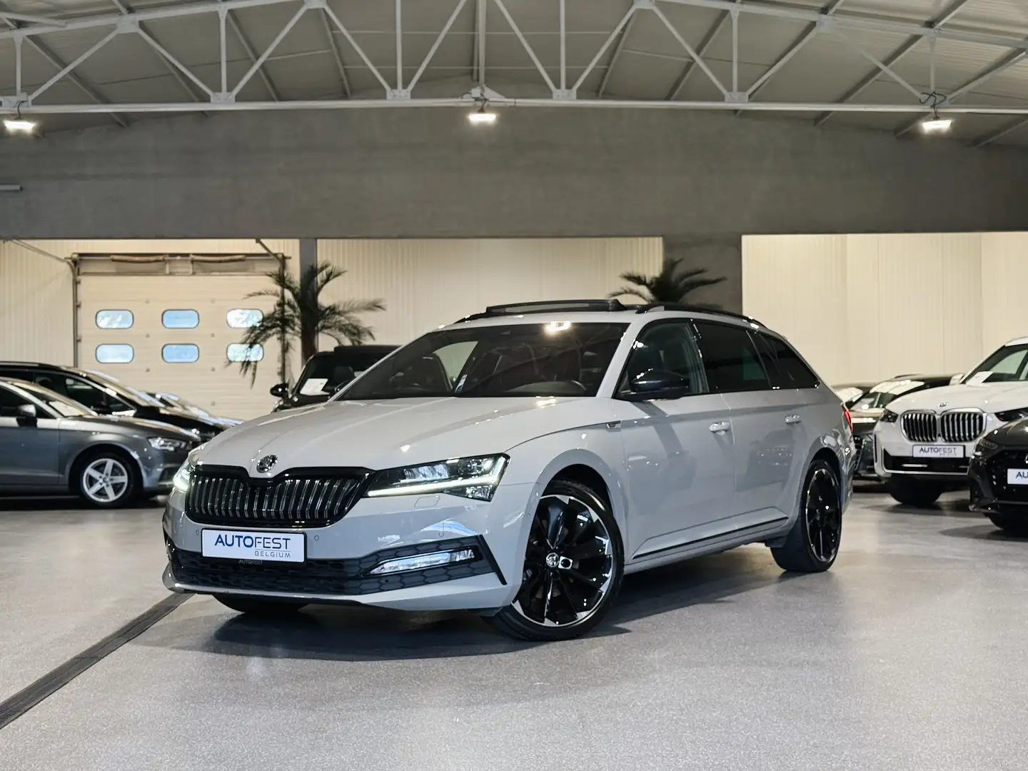 Skoda Superb 1.4TSI IV Sportline Nardo Grey - Garantie Сірий - 1