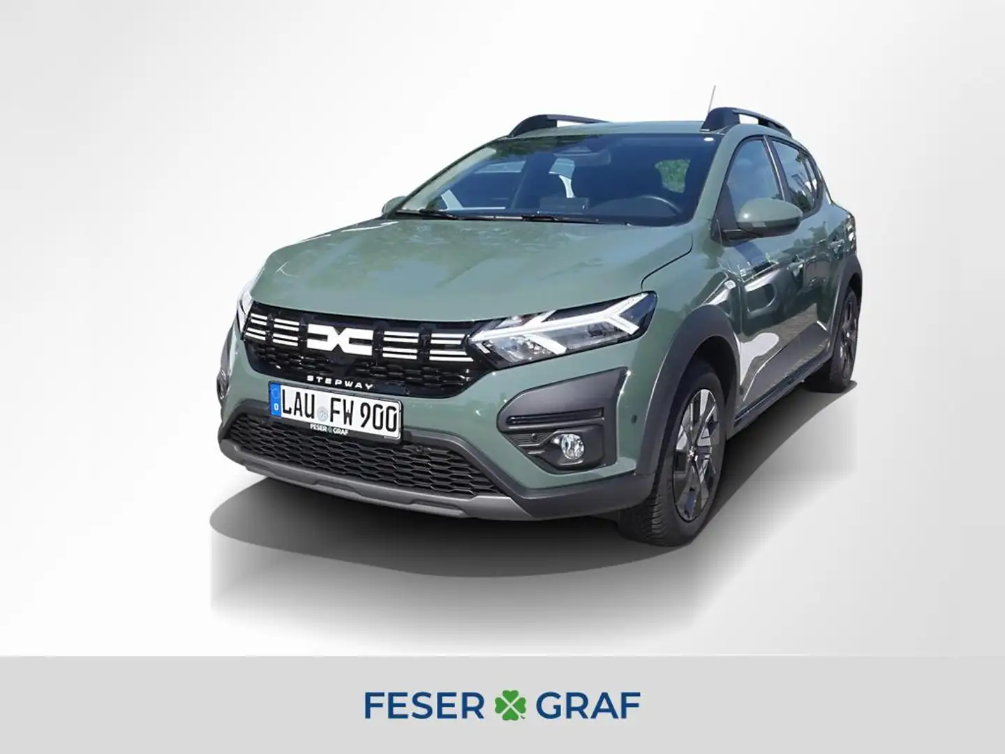 Dacia Sandero Stepway Expression TCe 90 Tempomat PDC Groen - 1