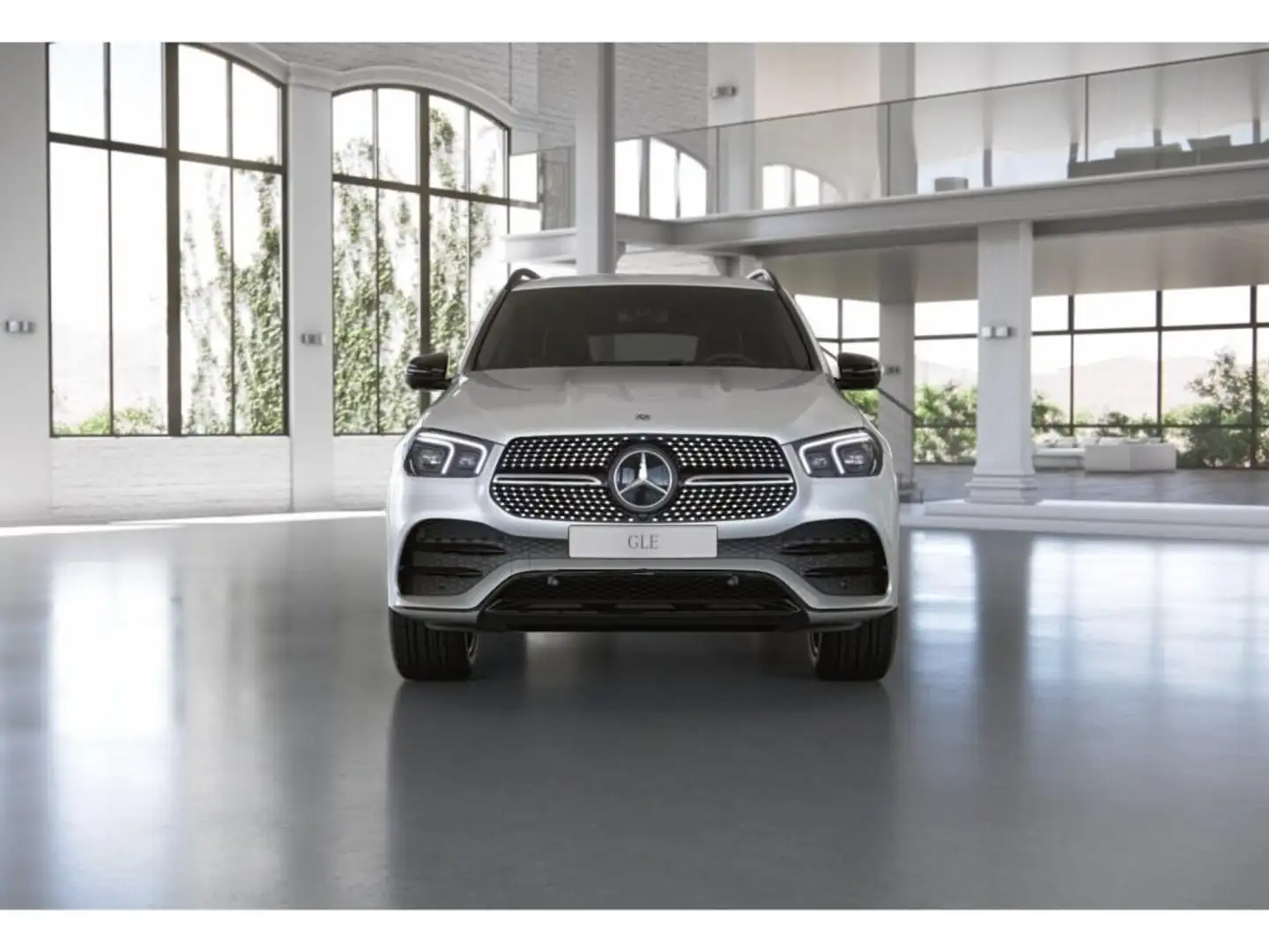 Mercedes-Benz GLE 350 de 4M AMG*NIGHT*AHK*360KAMERA*AIRMATIC Blanc - 2