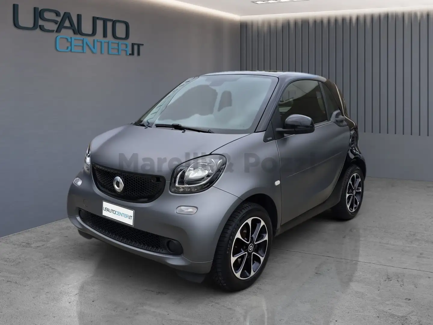 smart forTwo fortwo 70 1.0 twinamic Passion Gris - 1