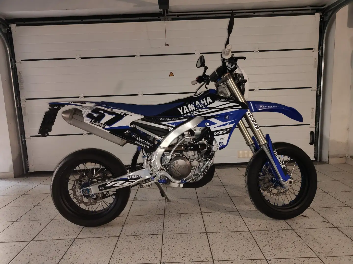 Yamaha YZ 450 wr450f Blue - 1