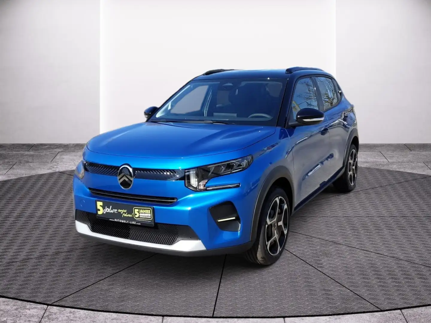 Citroen C3 Turbo 100 PS PLUS LED+PDC+SpurH Blau - 2
