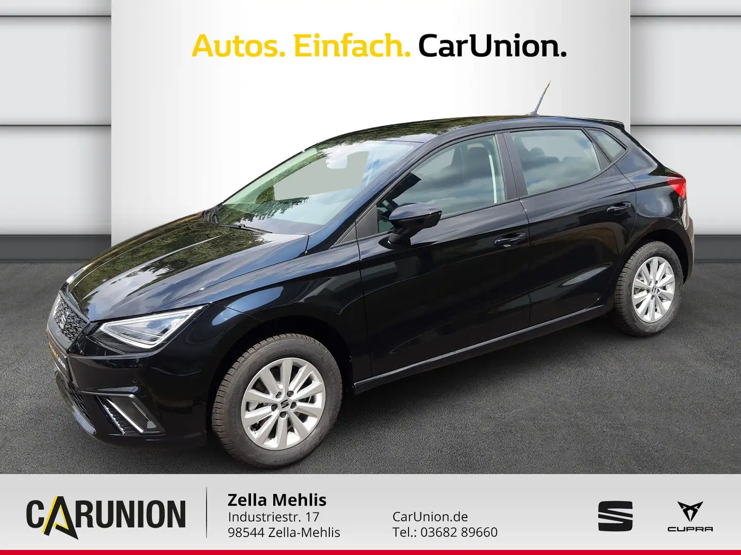 SEAT Ibiza Style Edition 1.0TSI DSG *LED*NAVI*KAMERA* Schwarz - 1