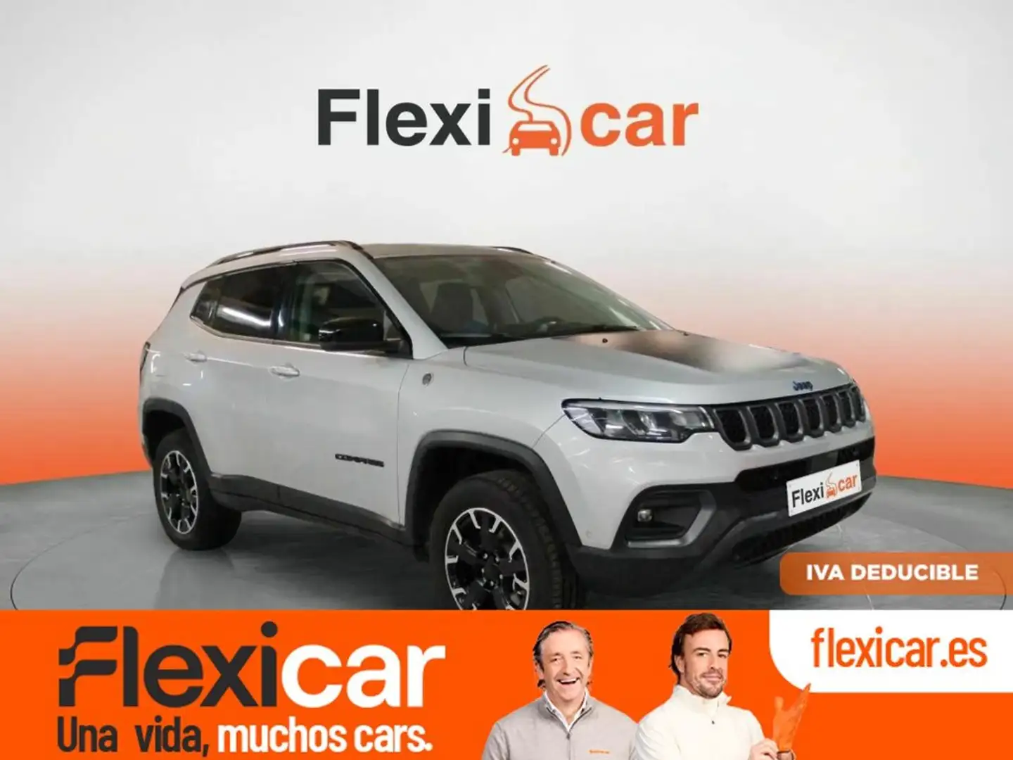 Jeep Compass 4Xe 1.3 PHEV 177kW Trailhawk AT AWD Gris - 1