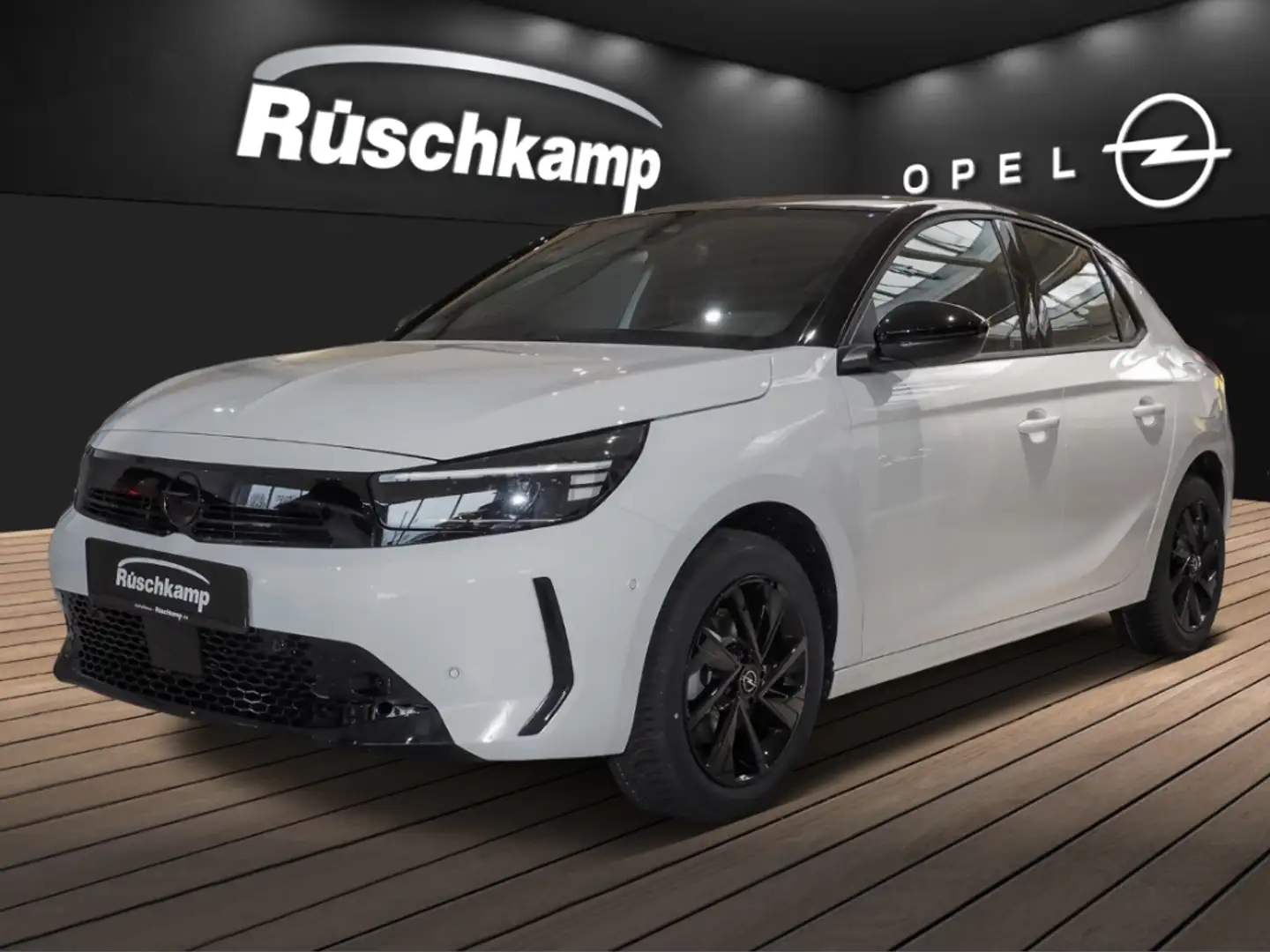 Opel Corsa GS 1.2 RückKam Voll-LED Winterpaket Klima Allwette Weiß - 1