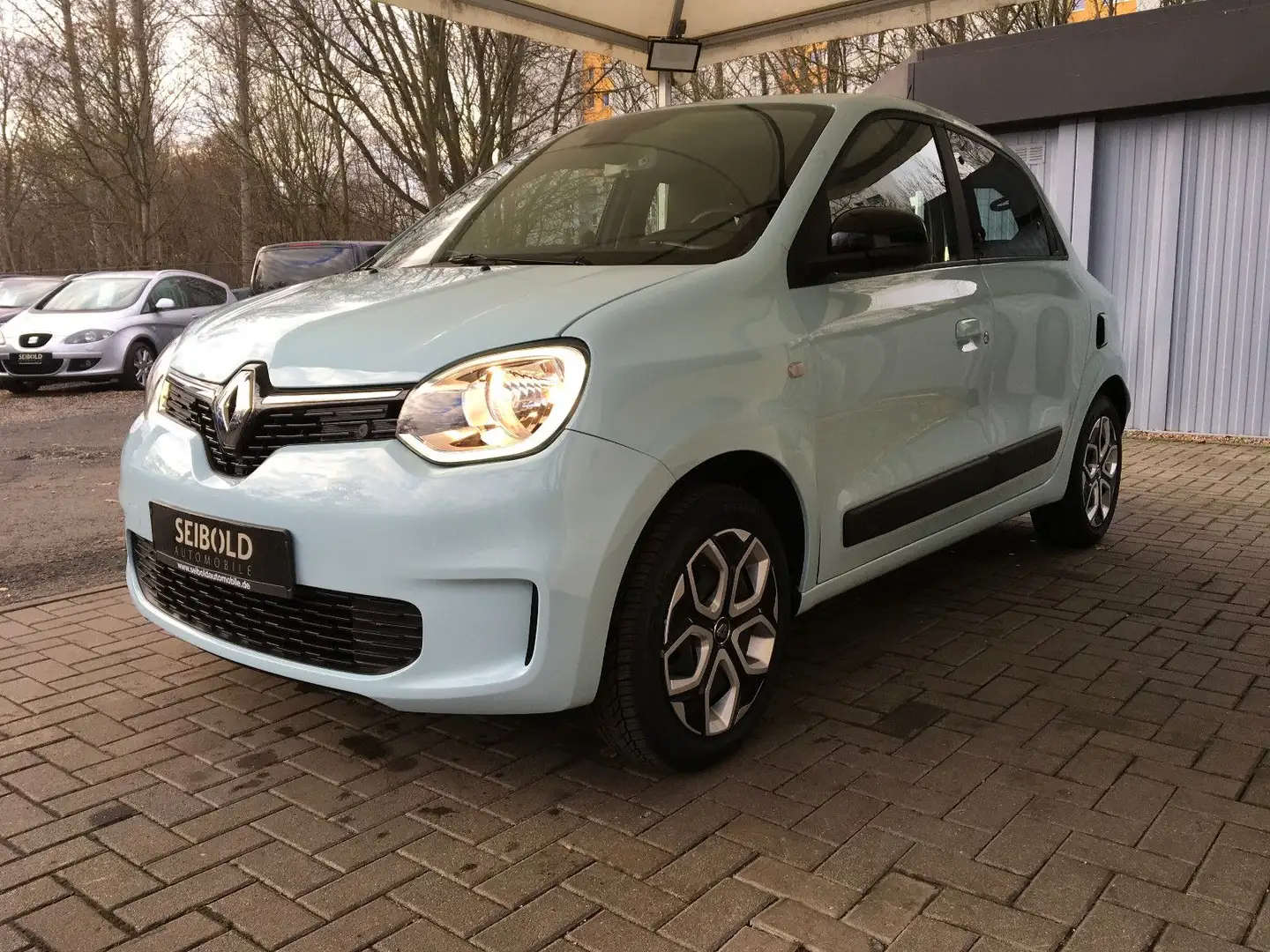Renault Twingo 1.0 Equilibre/1.H/3TKM/Klimatr/Temp/DAB Blau - 1