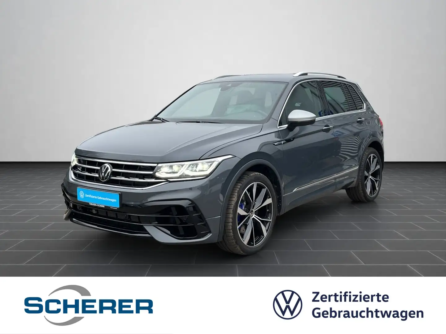 Volkswagen Tiguan 2.0 TSI R 4Motion DCC RFK LED-Matrix ACC Grau - 1