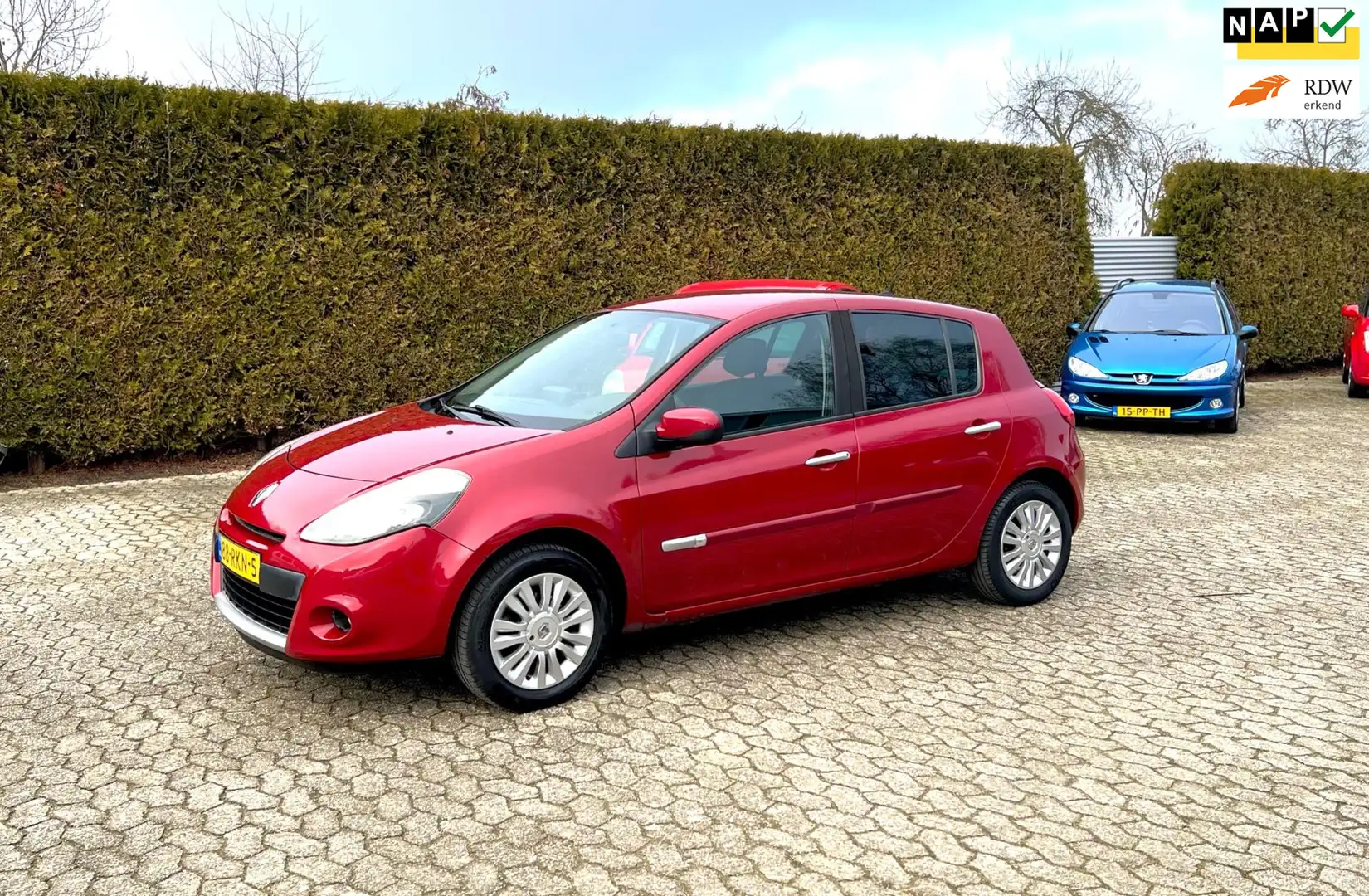 Renault Clio APK NIEUW AIRCO NAVI 5 DEURS MOOIE AUTO Rot - 1