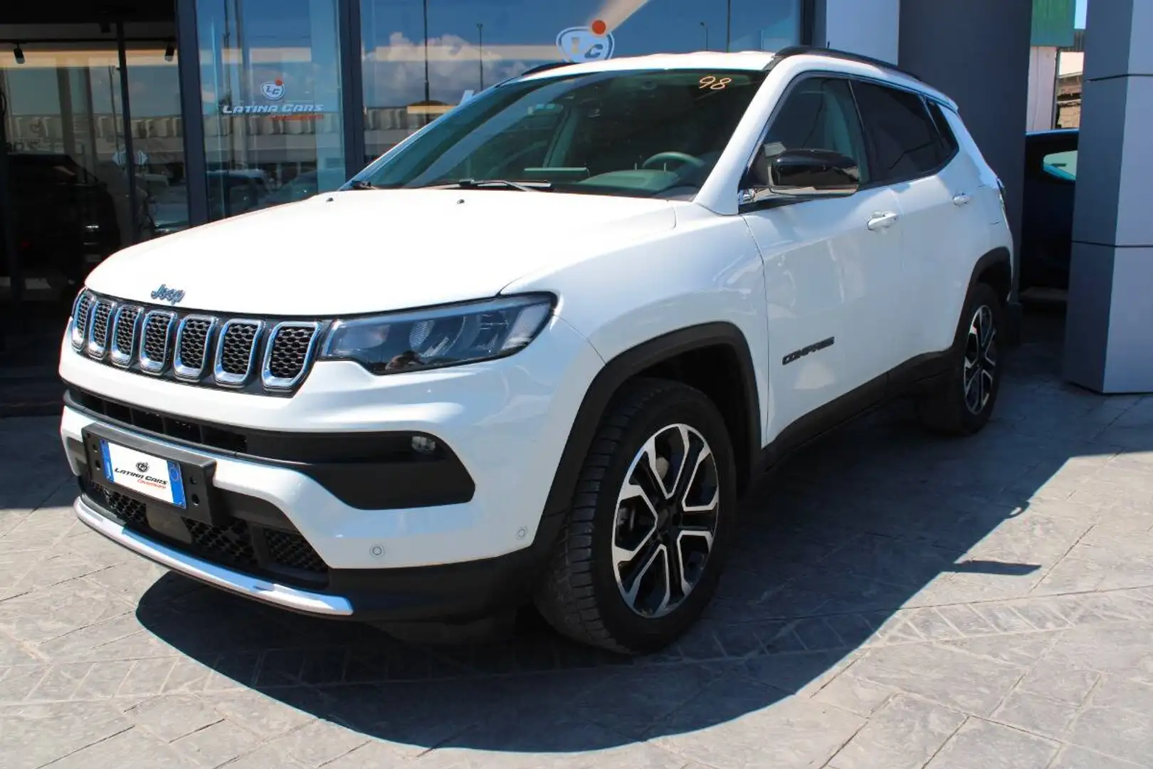 Jeep Compass 1.3 turbo t4 phev Limited 4xe con CarPlay Bianco - 1