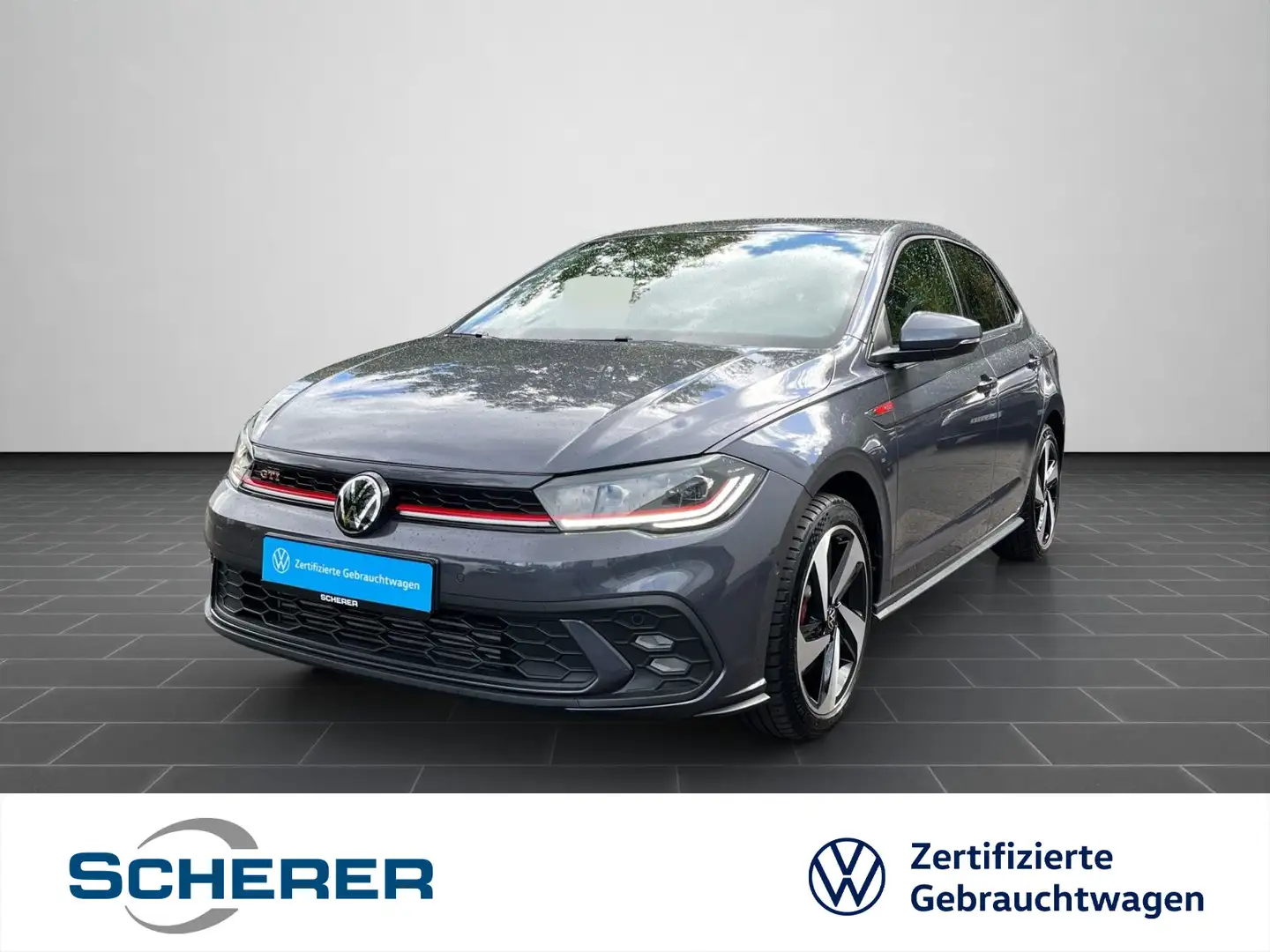 Volkswagen Polo GTI 2.0 TSI, DSG, SHZ, MATRIX, IQ.DRIVE, AC Grau - 1