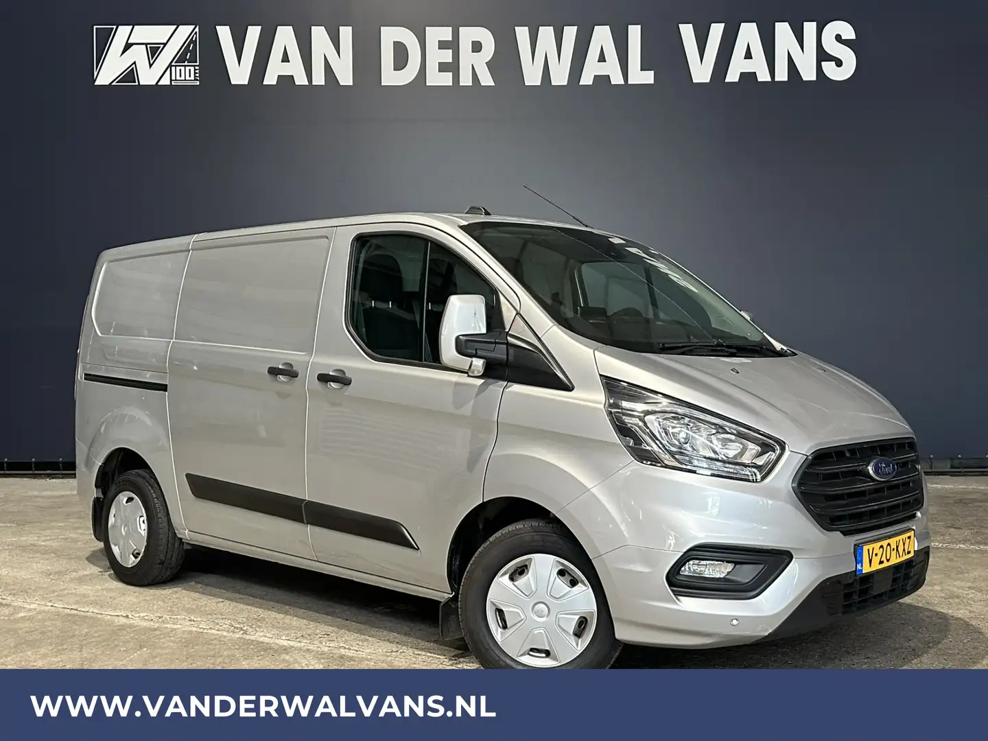 Ford Transit Custom 2.0 TDCI 130pk L1H1 Euro6 Airco | Camera | Navigat Plateado - 1