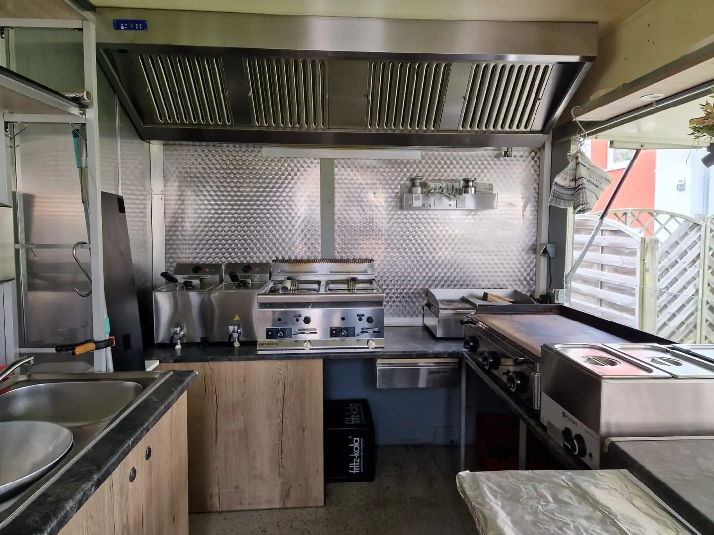 Fiat Ducato Foodtruck Verkaufsaufbau Danstep Gris - 2