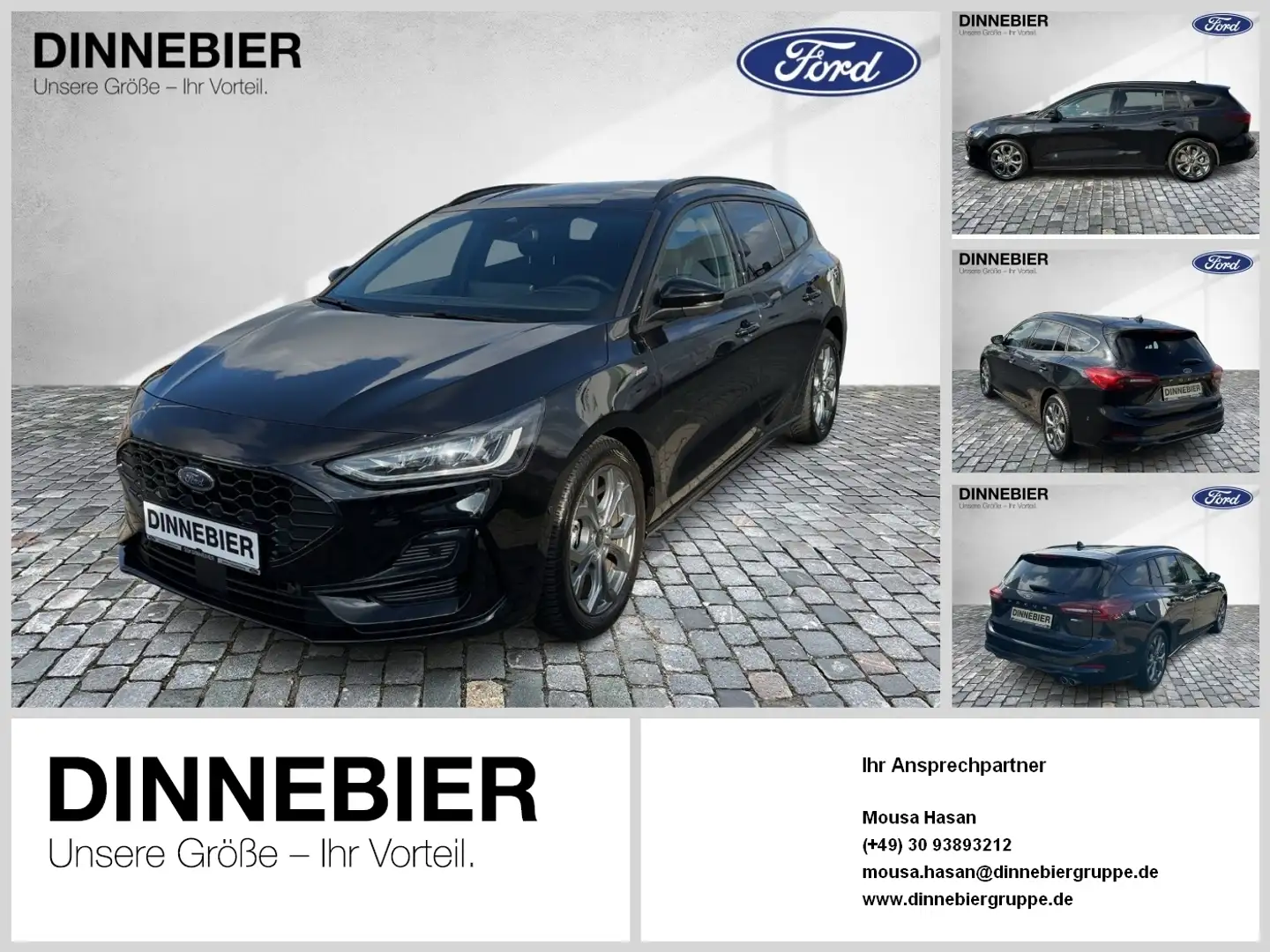 Ford Focus ST-Line X LED+AHK+Kamera+Winterpaket Noir - 1