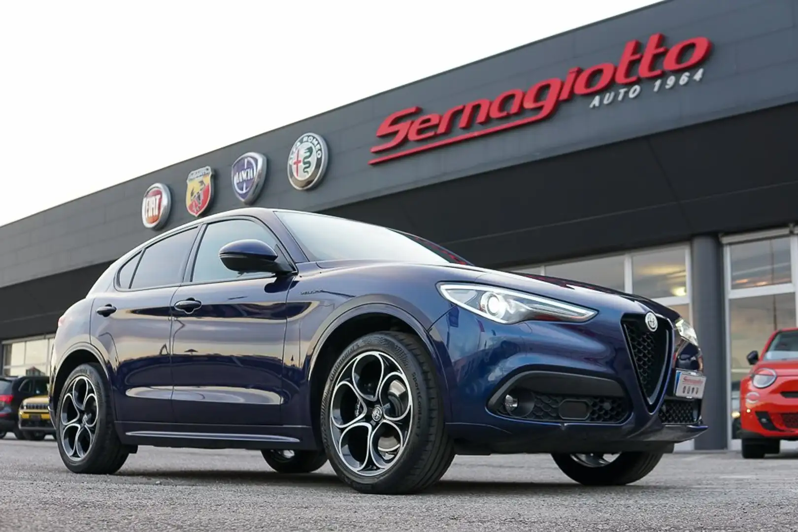 Alfa Romeo Stelvio Stelvio 2.2 210cv Veloce Q4 | ACC | 56.000 KM Blu/Azzurro - 2