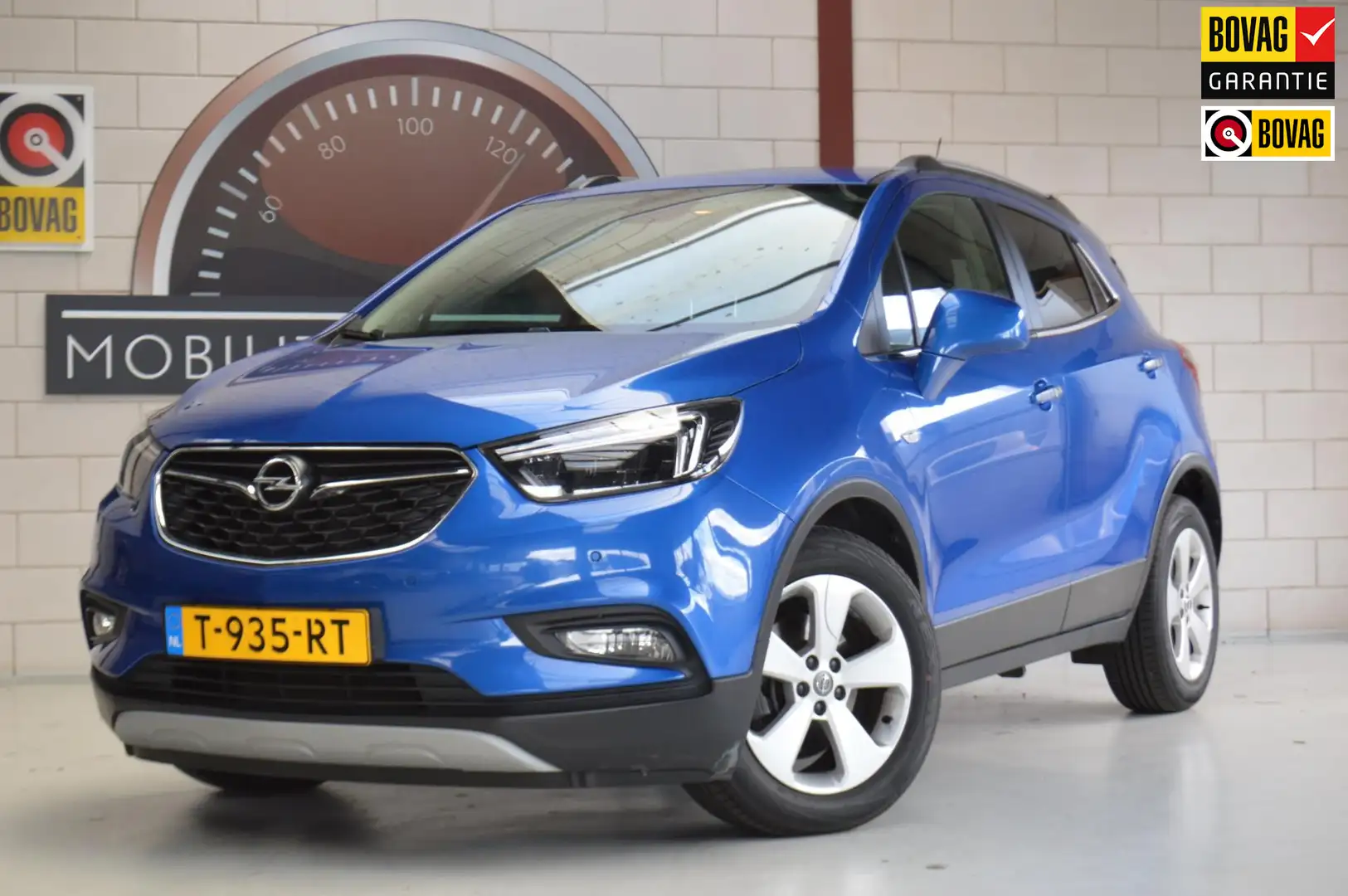 Opel Mokka X 1.4 T AUT. Innov. Trekhaak, Schuifdak, NAVI, LED, Blauw - 1