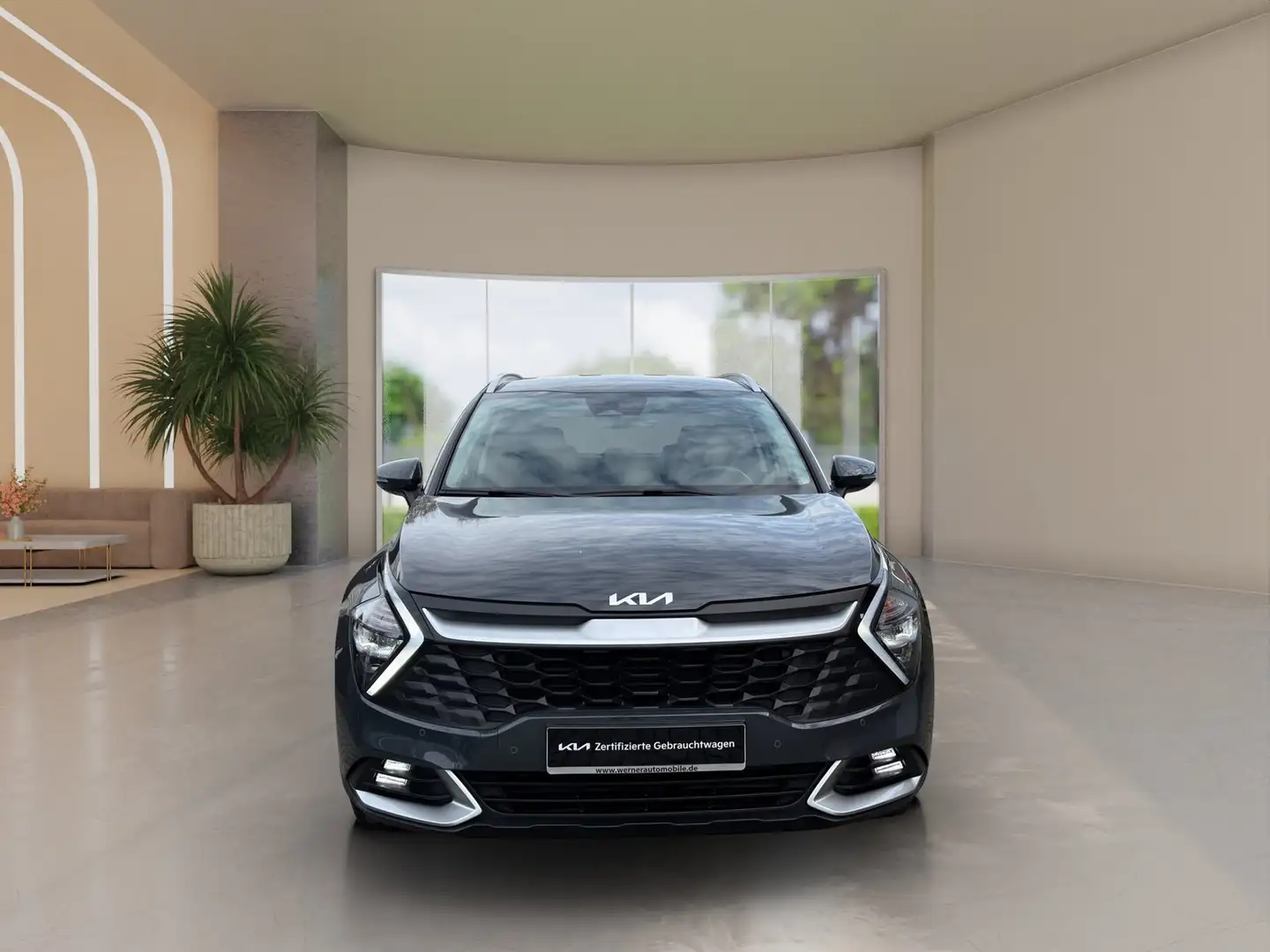 Kia Sportage 1.6 T-GDI MHEV Vision 2WD Komfort Navi Grijs - 2