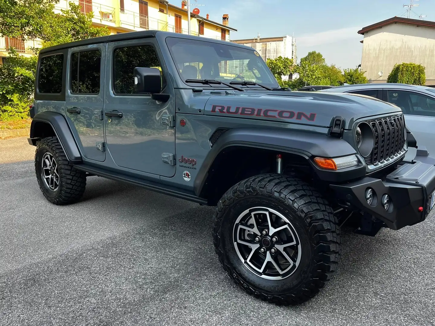 Jeep Wrangler Wrangler IV MY2024 jlu 2.0 turbo Rubicon Grigio - 1