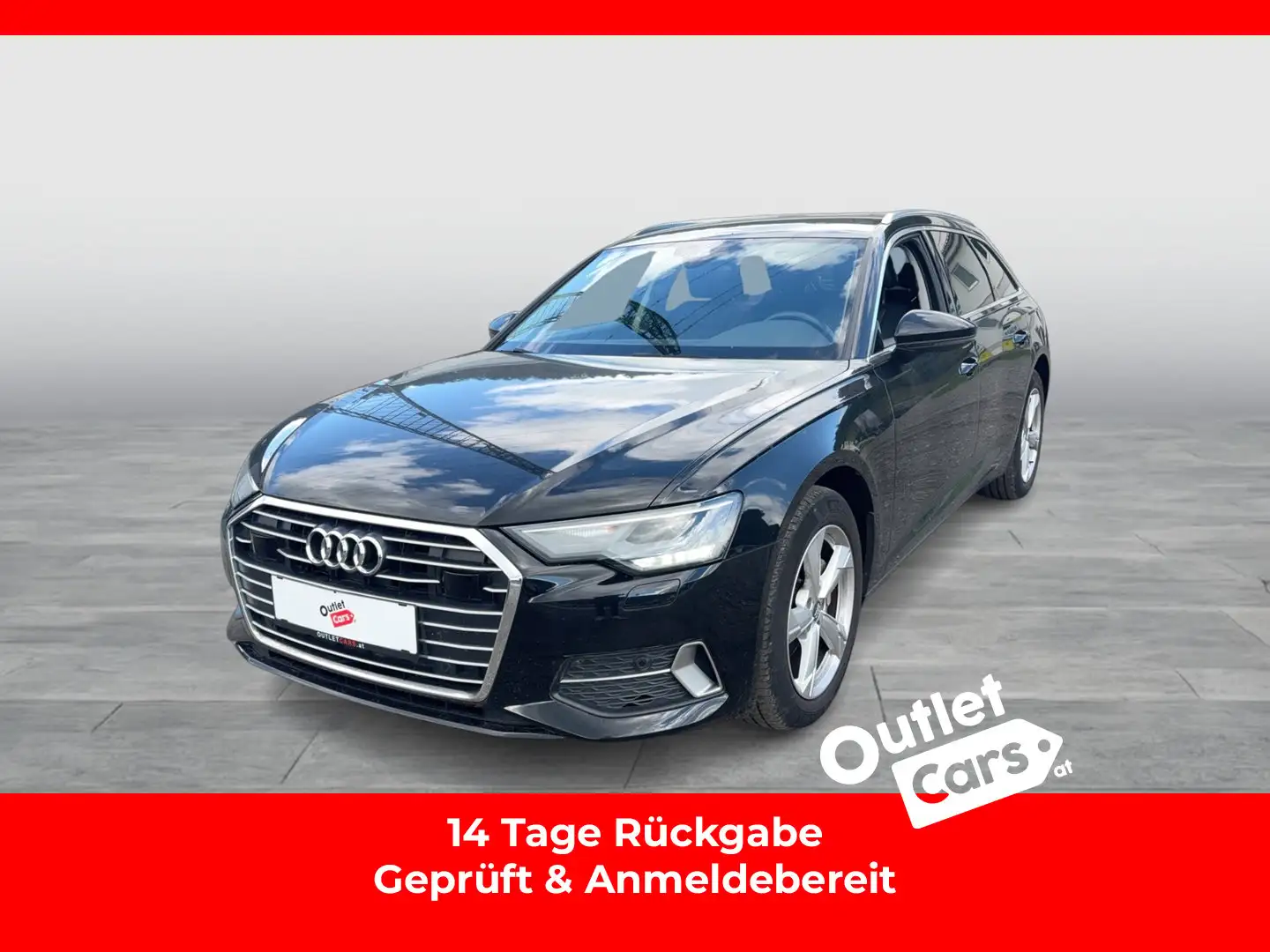 Audi A6 35 TDI Sport Zwart - 1