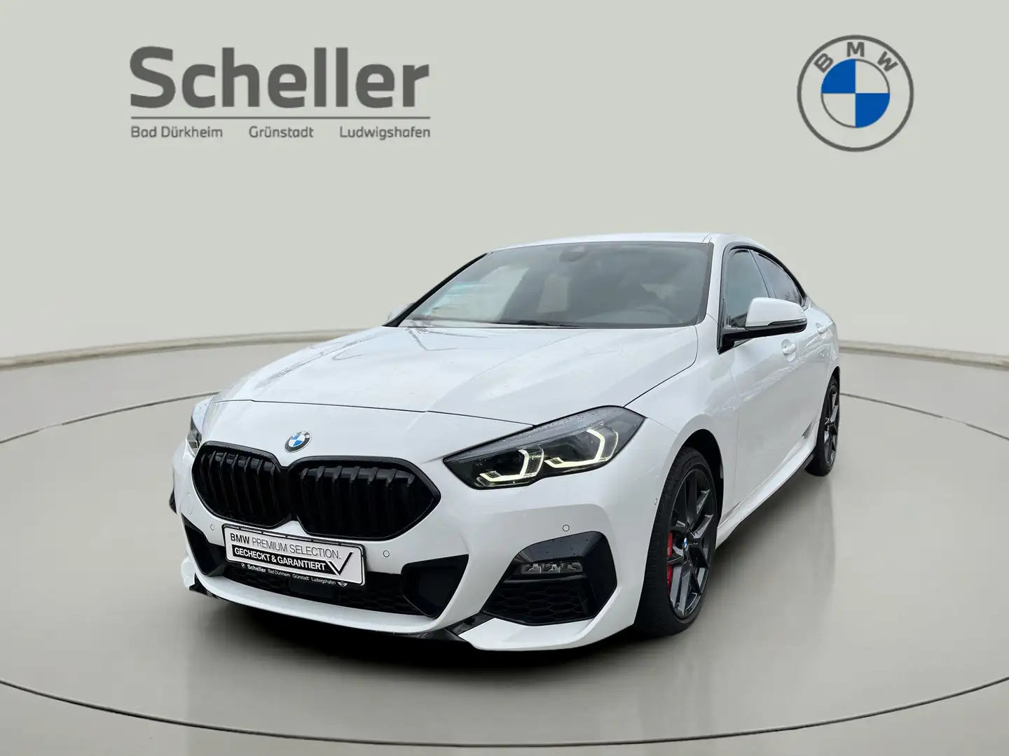 BMW 218 i Gran Coupé Sportpaket DAB LED WLAN RFK Shz Weiß - 1