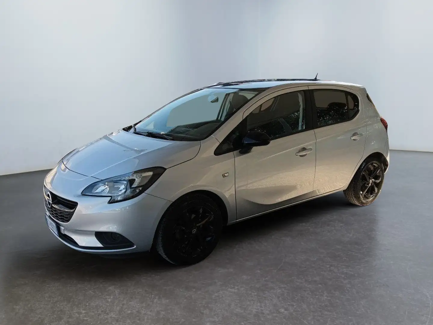 Opel Corsa 5ª serie 1.2 5 porte Black Edition Argento - 2