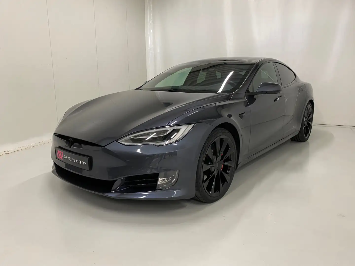 Tesla Model S 100D *37.950 ex. BTW* 21inch Panodak *Nieuw Accupa Gri - 1