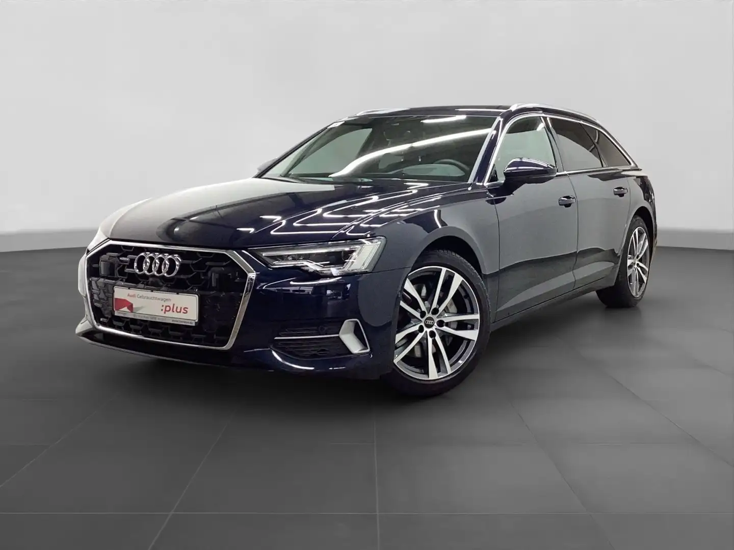 Audi A6 50 TDI Q ADVANCED LEDER AHK 360 MATRIX Blau - 2
