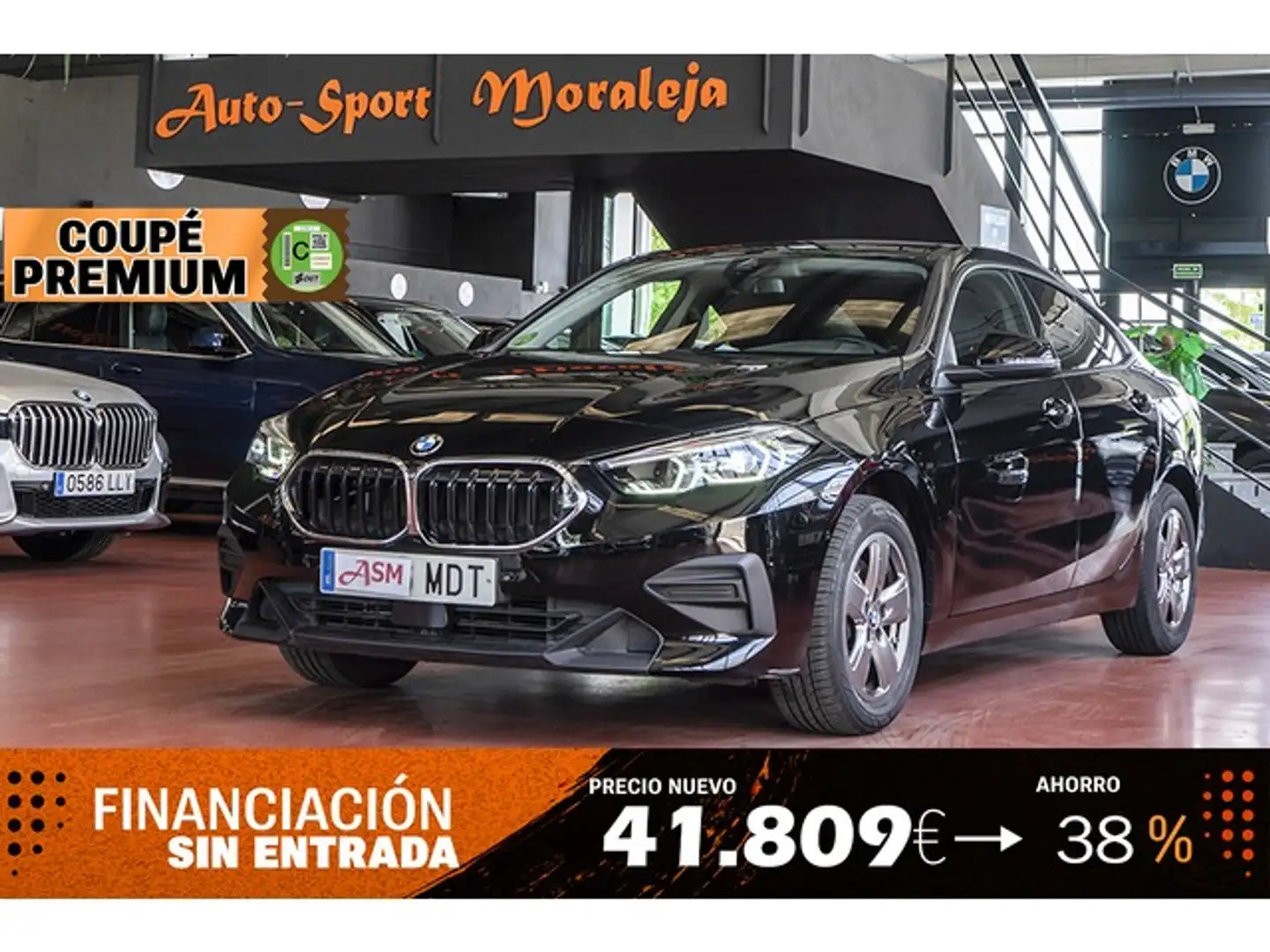 BMW 216 216dA Gran Coupé Negru - 1