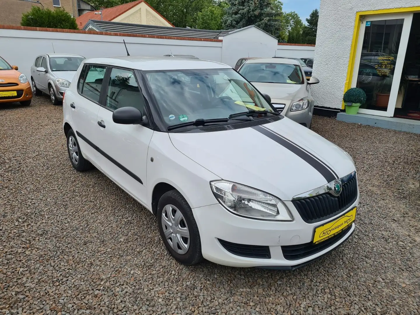 Skoda Fabia Active, Klima erst 108000 km Weiß - 2