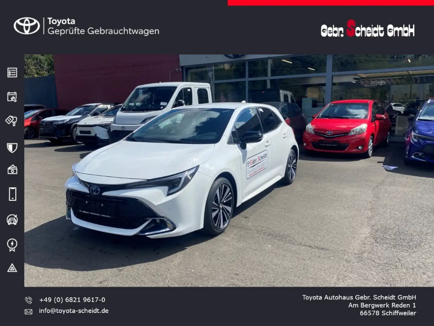 Toyota Corolla Hybrid Teamplayer 1.8 EU6e Rückfahrkamera LED-Haup Weiß - 1